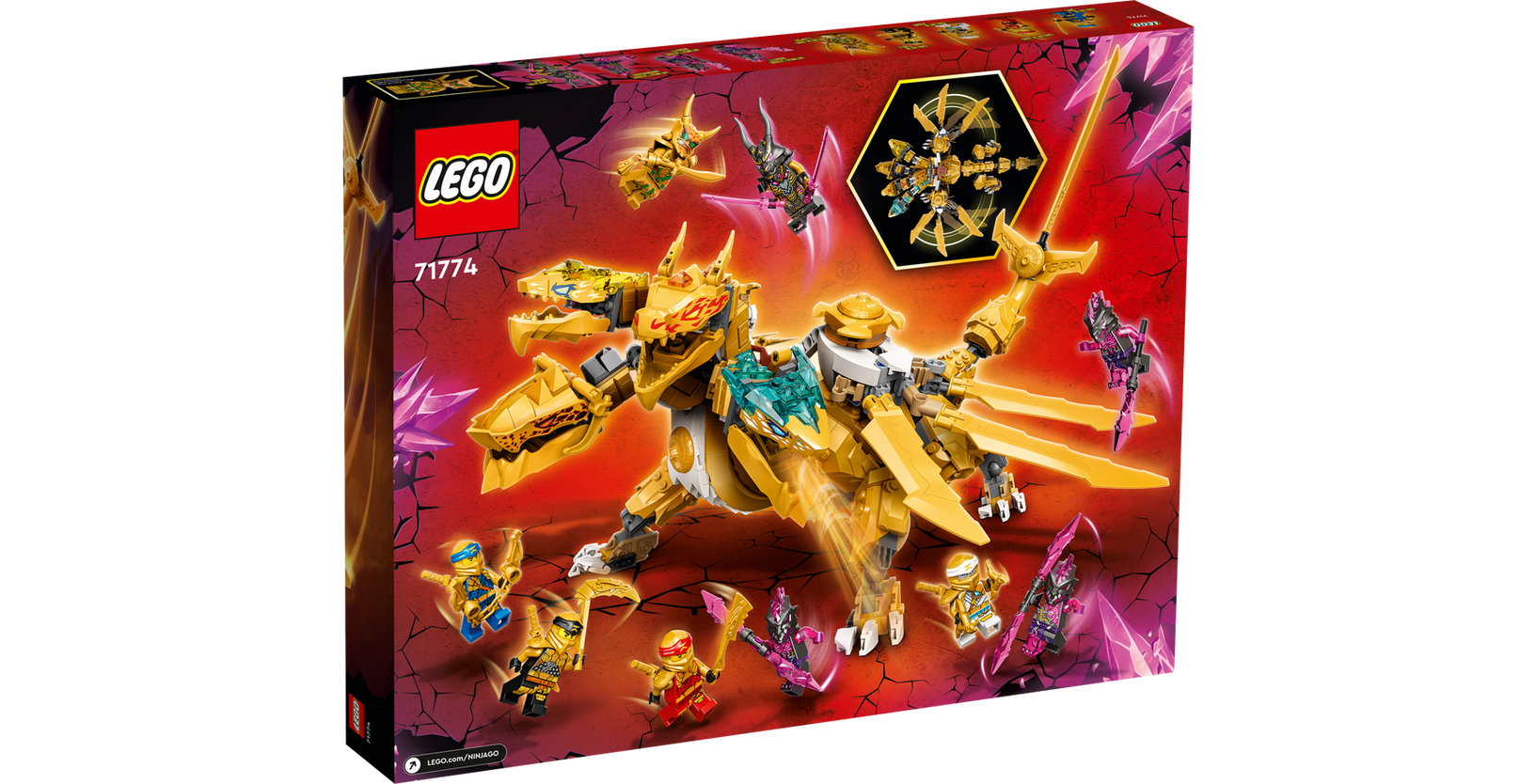 Lego Lego 71774 Ninjago - Le dragon d’or ultra de Lloyd