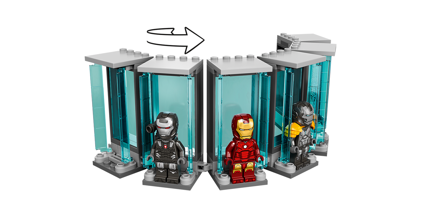 Lego Lego Marvel 73216 - L’armurerie d’Iron Man