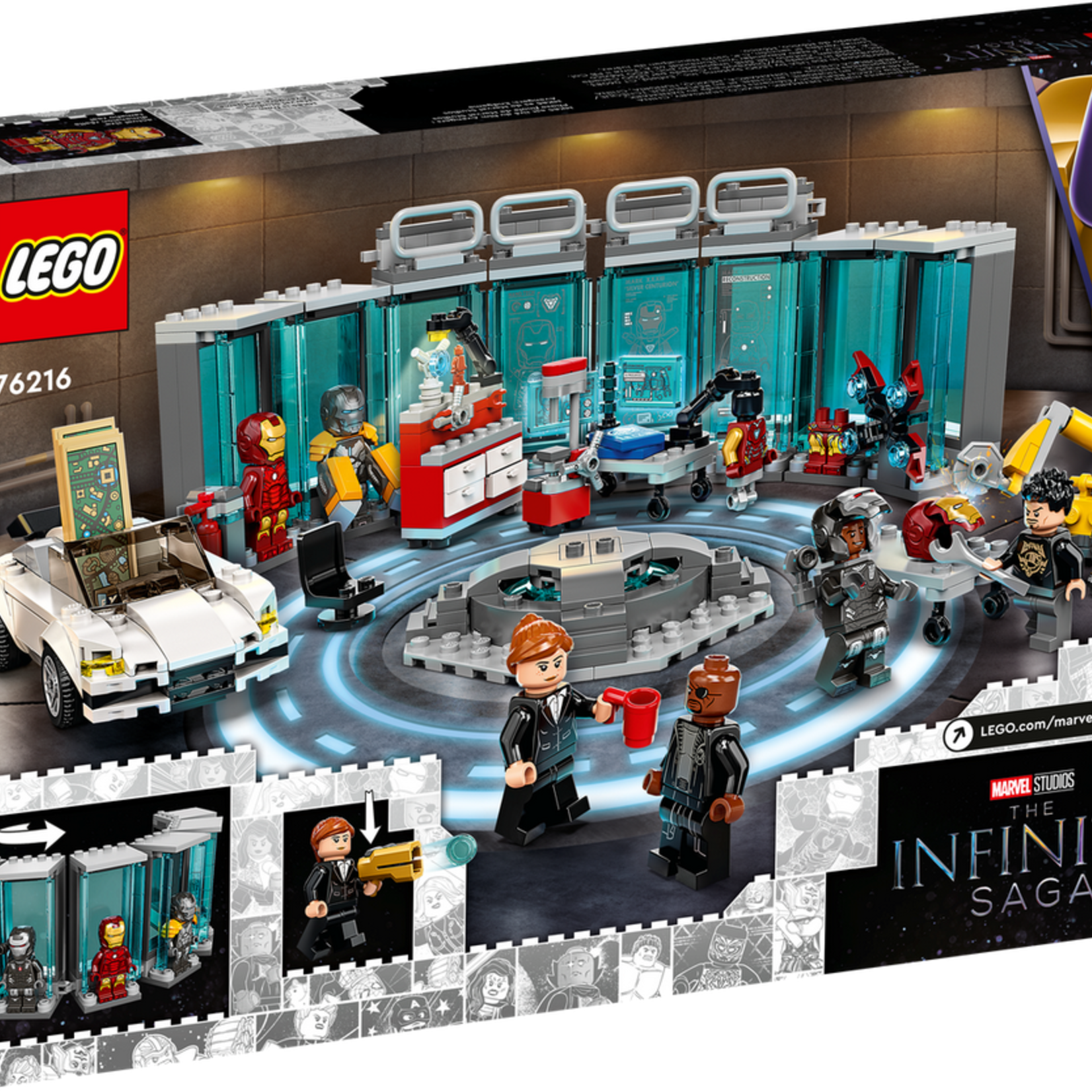 Lego Lego Marvel 73216 - L’armurerie d’Iron Man