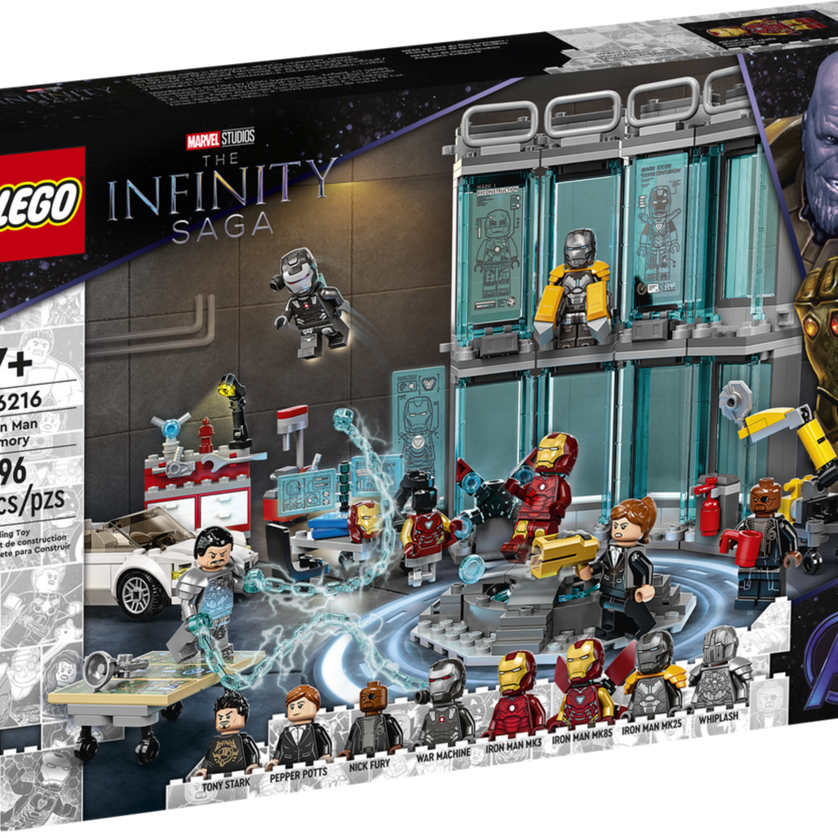 Lego Lego Marvel 76216 - L’armurerie d’Iron Man