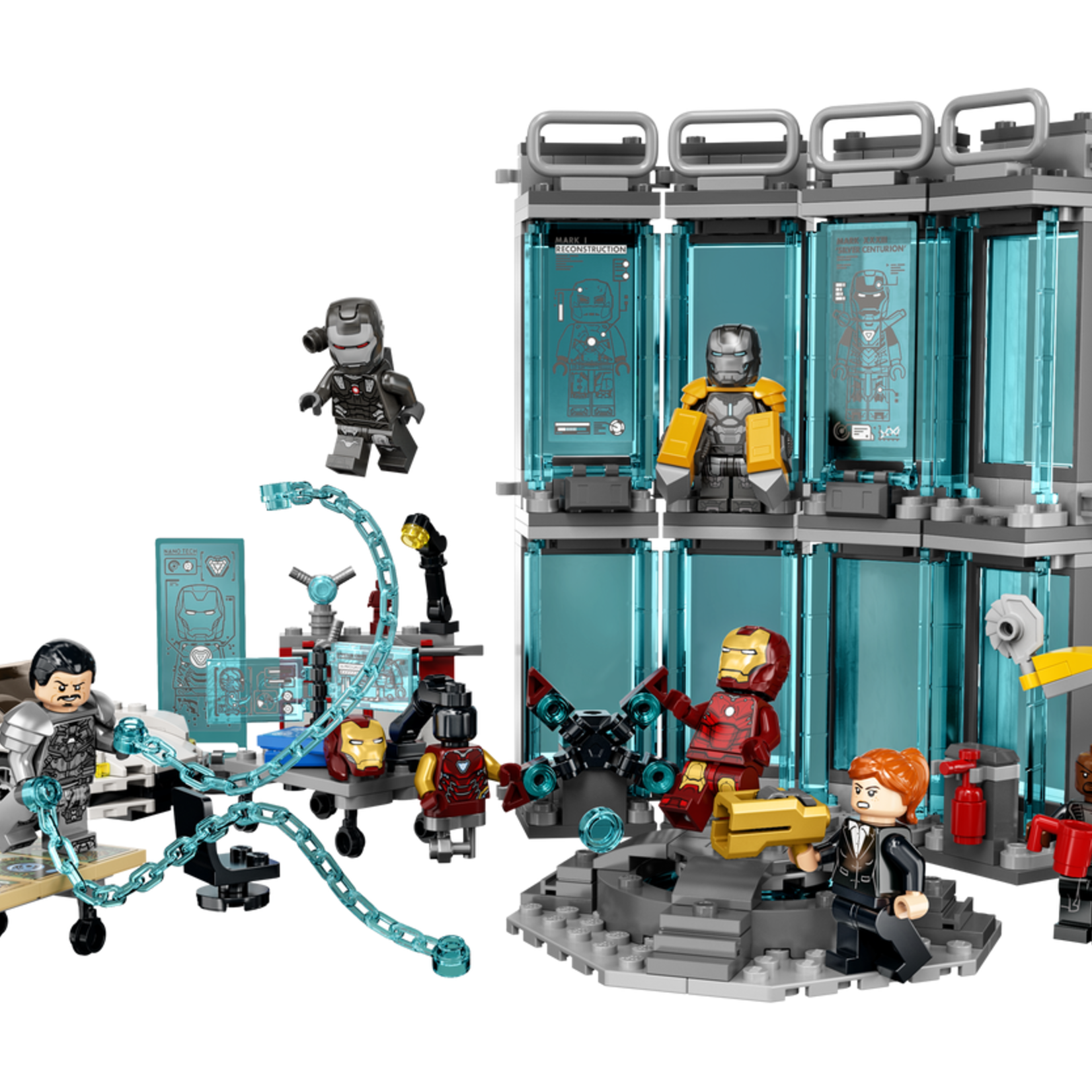 Lego Lego Marvel 76216 - L’armurerie d’Iron Man