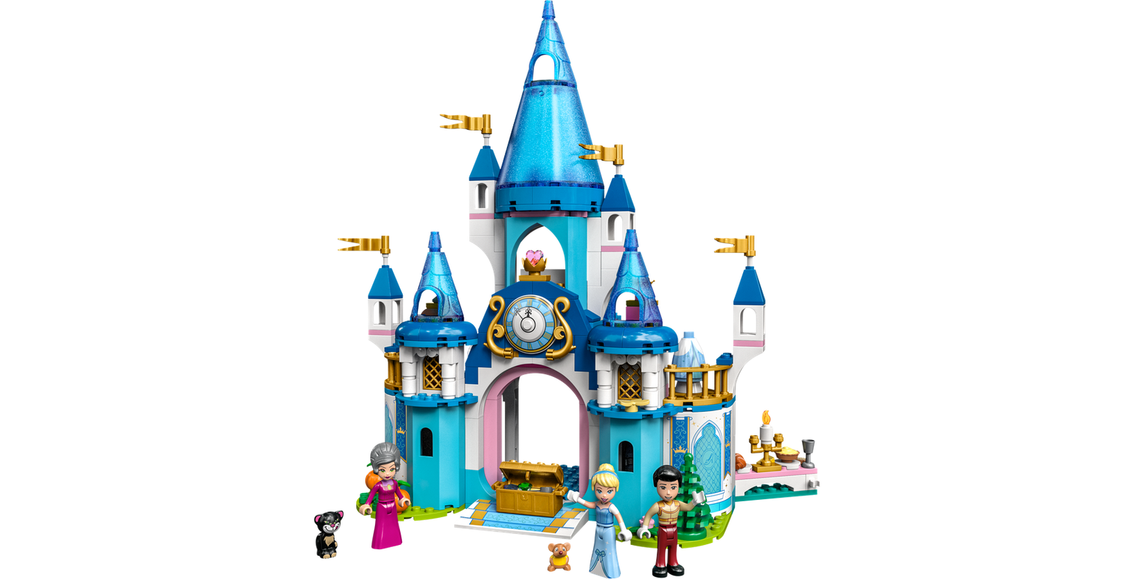 Lego *****Lego 43206 Disney - Le château de Cendrillon et du prince charmant