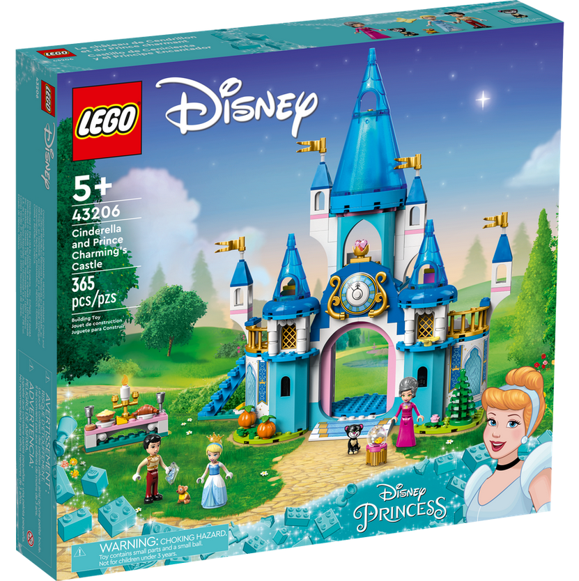 Lego *****Lego 43206 Disney - Le château de Cendrillon et du prince charmant