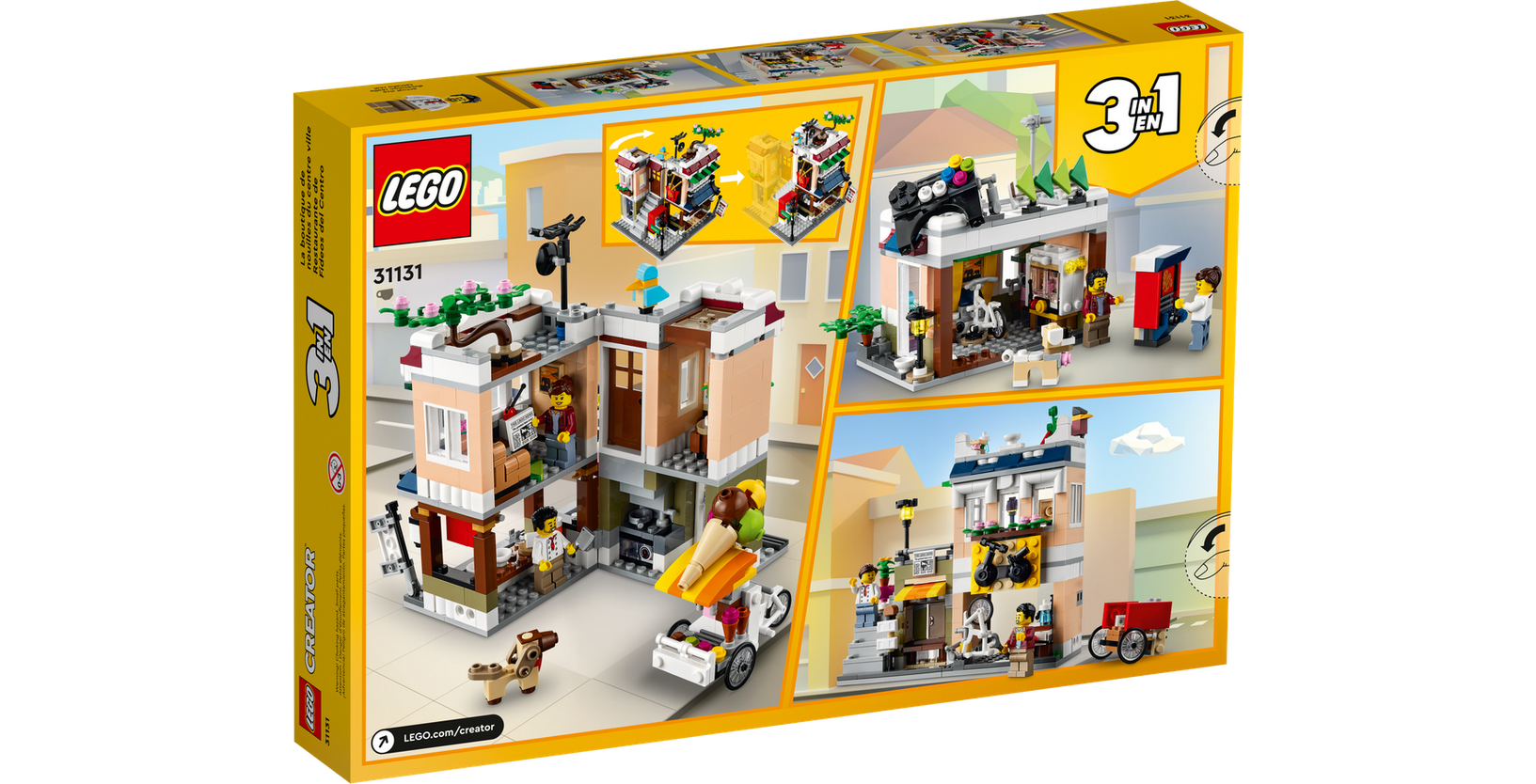 Lego Lego 31131 Creator - La boutique de nouilles du centre ville