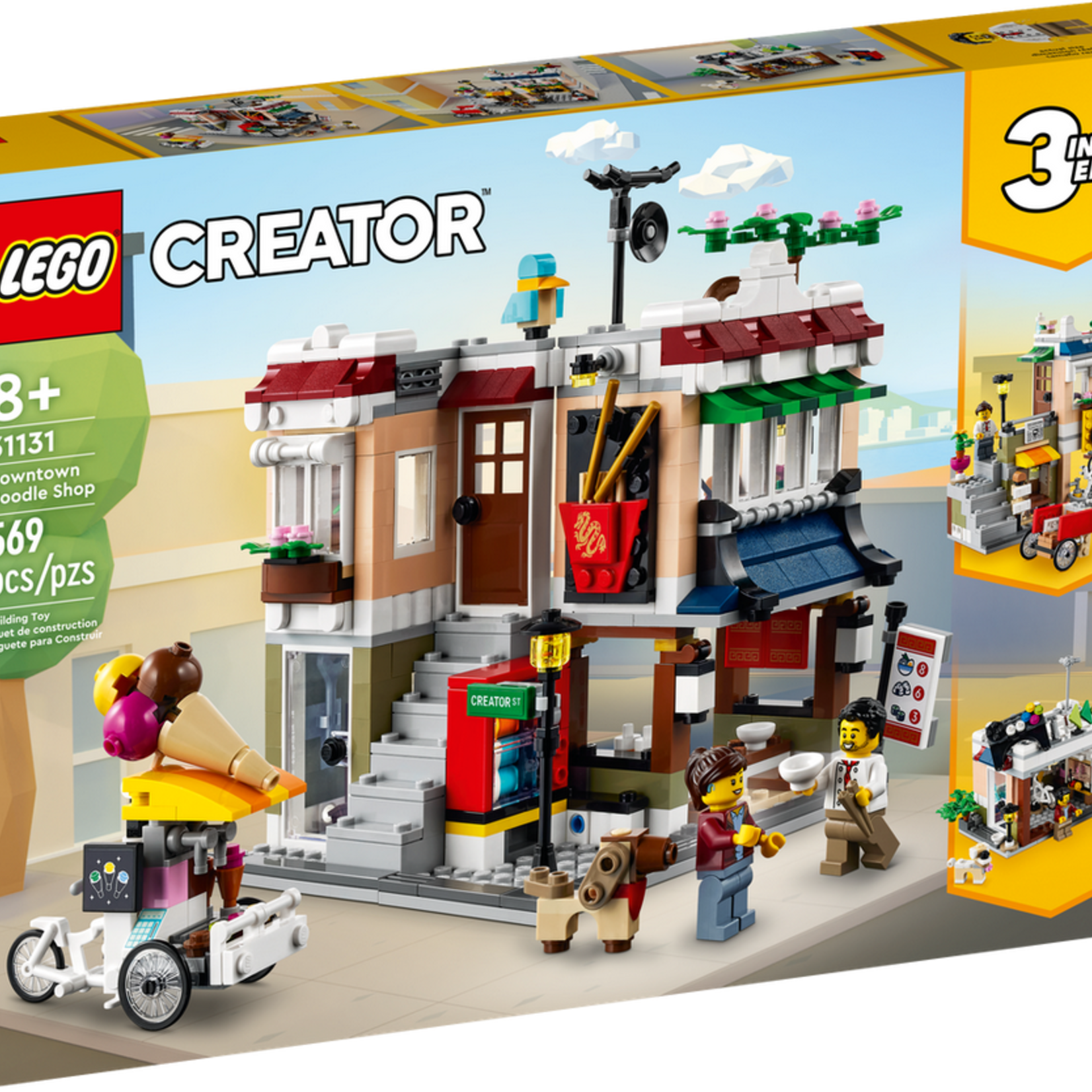 Lego Creator 31131 la boutique de nouilles du centre ville - Maitre des Jeux