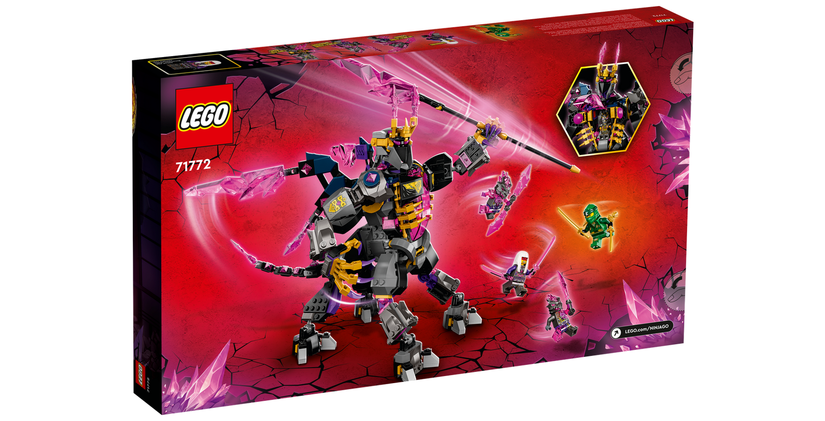 Lego Lego 71772 Ninjago - Le roi Cristal