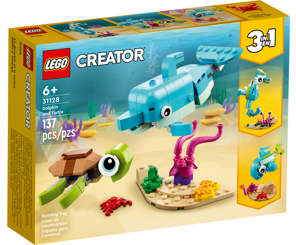 Lego Lego Creator 31128 - Le dauphin et la tortue