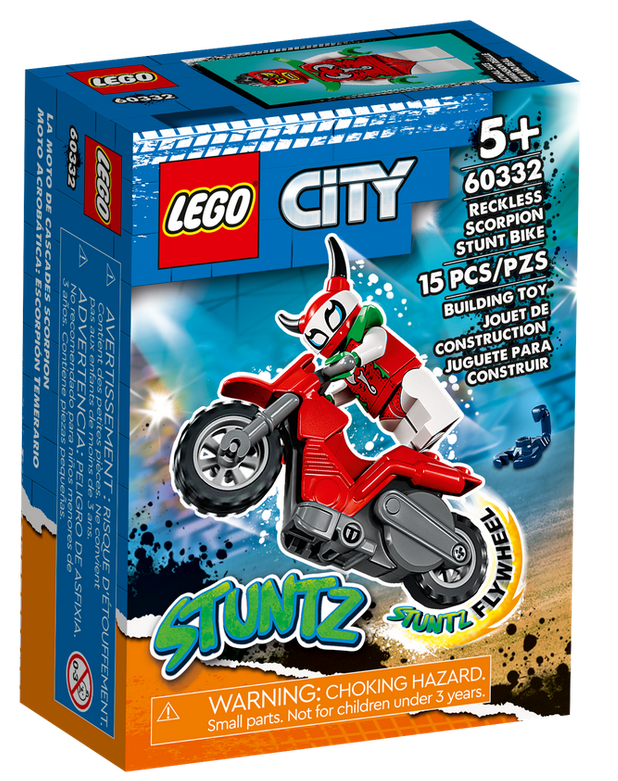 Lego Lego 60332 City - Reckless Scorpion Stunt Bike