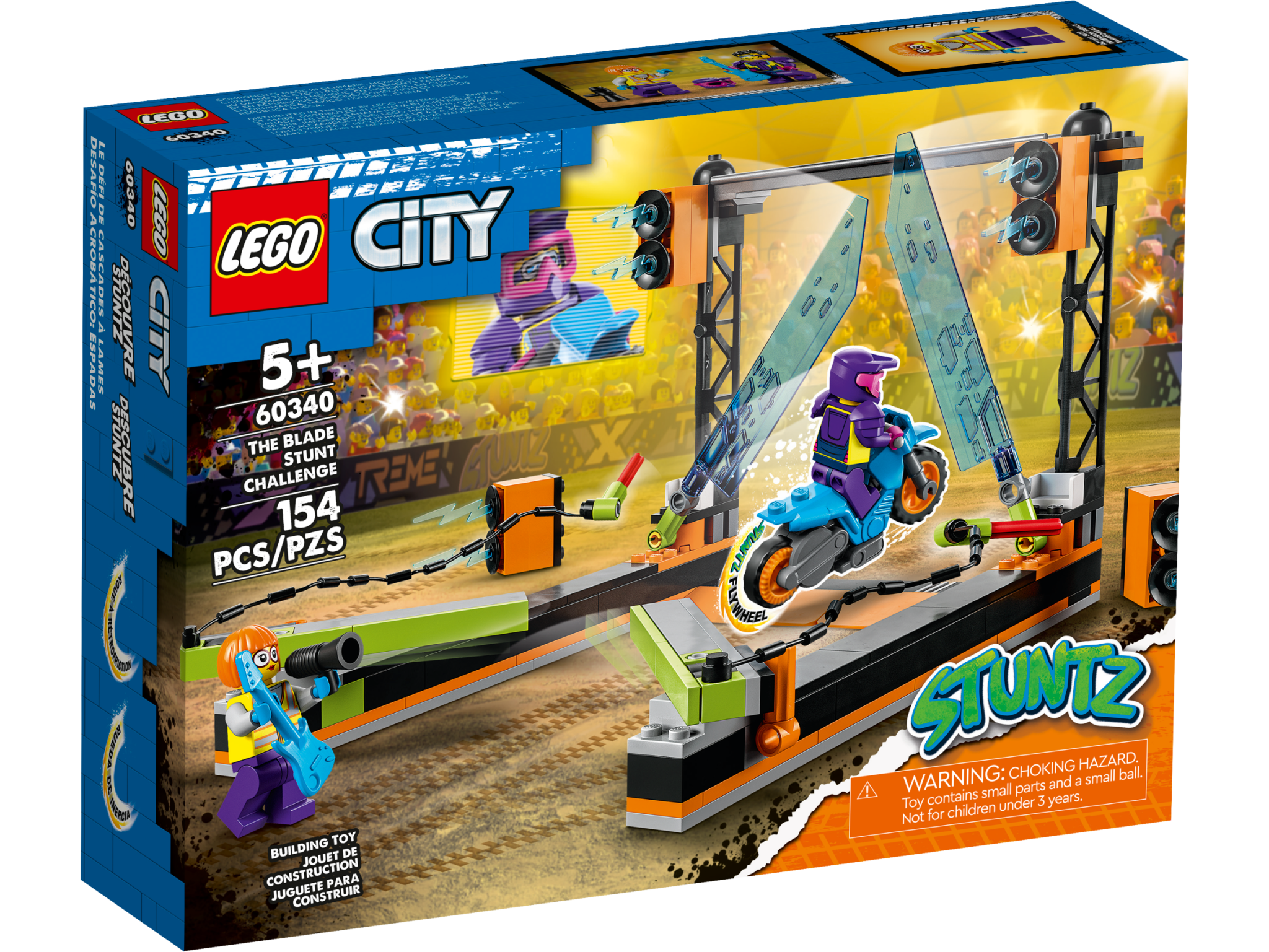 Lego Lego City 60340 - Le défi de cascades à lames