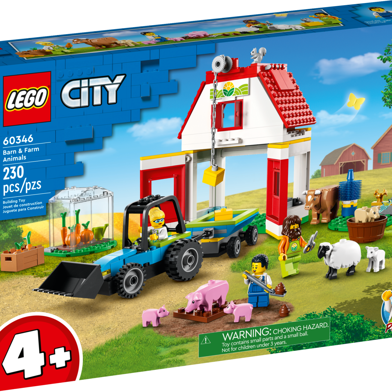 Lego City 60346 - La grange et les animaux de la ferme - Maitre des Jeux