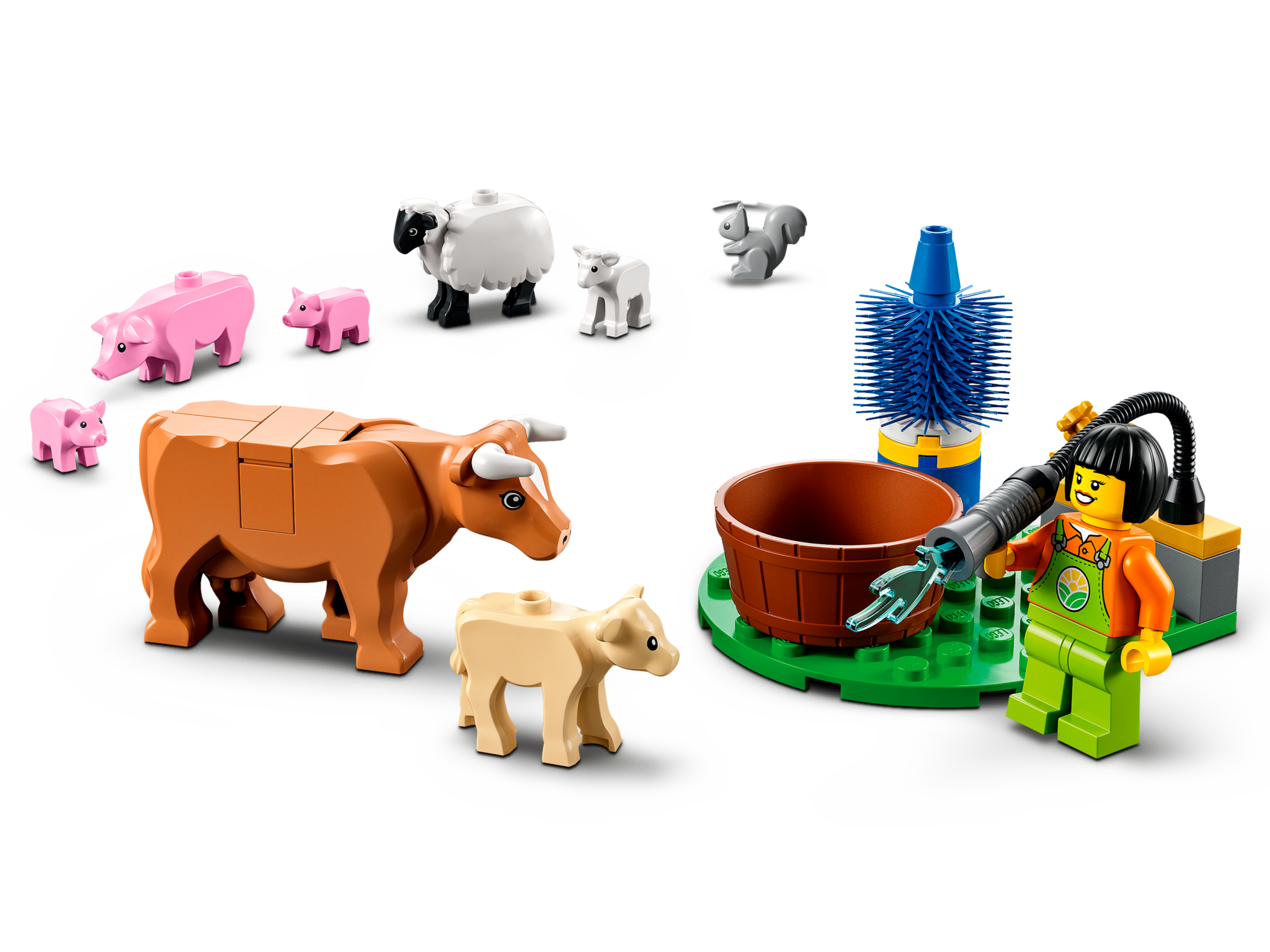 LEGO City Farm Les animaux de la grange et de la ferme 60346 Ensemble de  construction (230 pièces) Comprend 230 pièces, 4+ ans 