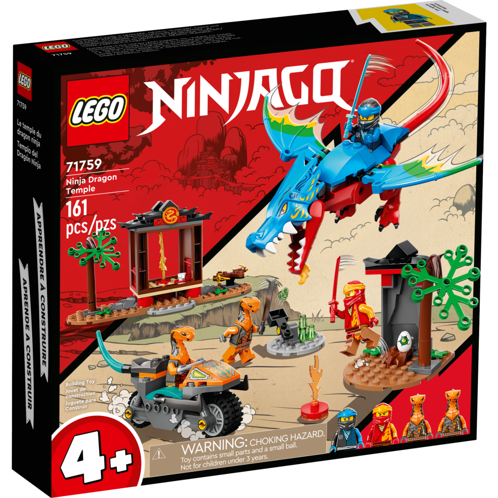 Lego *****Lego 71759 Ninjago - Le temple du dragon ninja