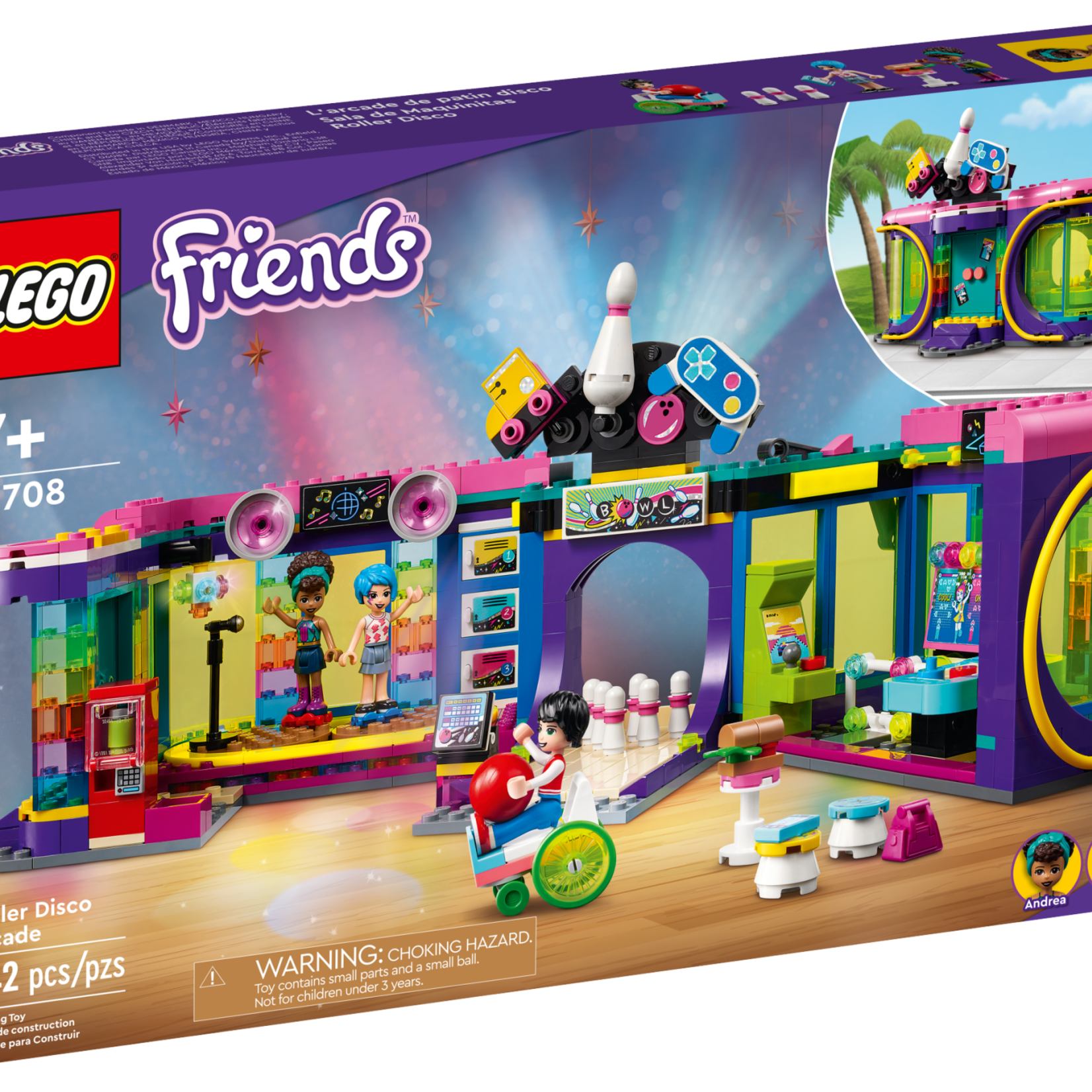 Lego Lego 41708 Friends - L’arcade de patin disco