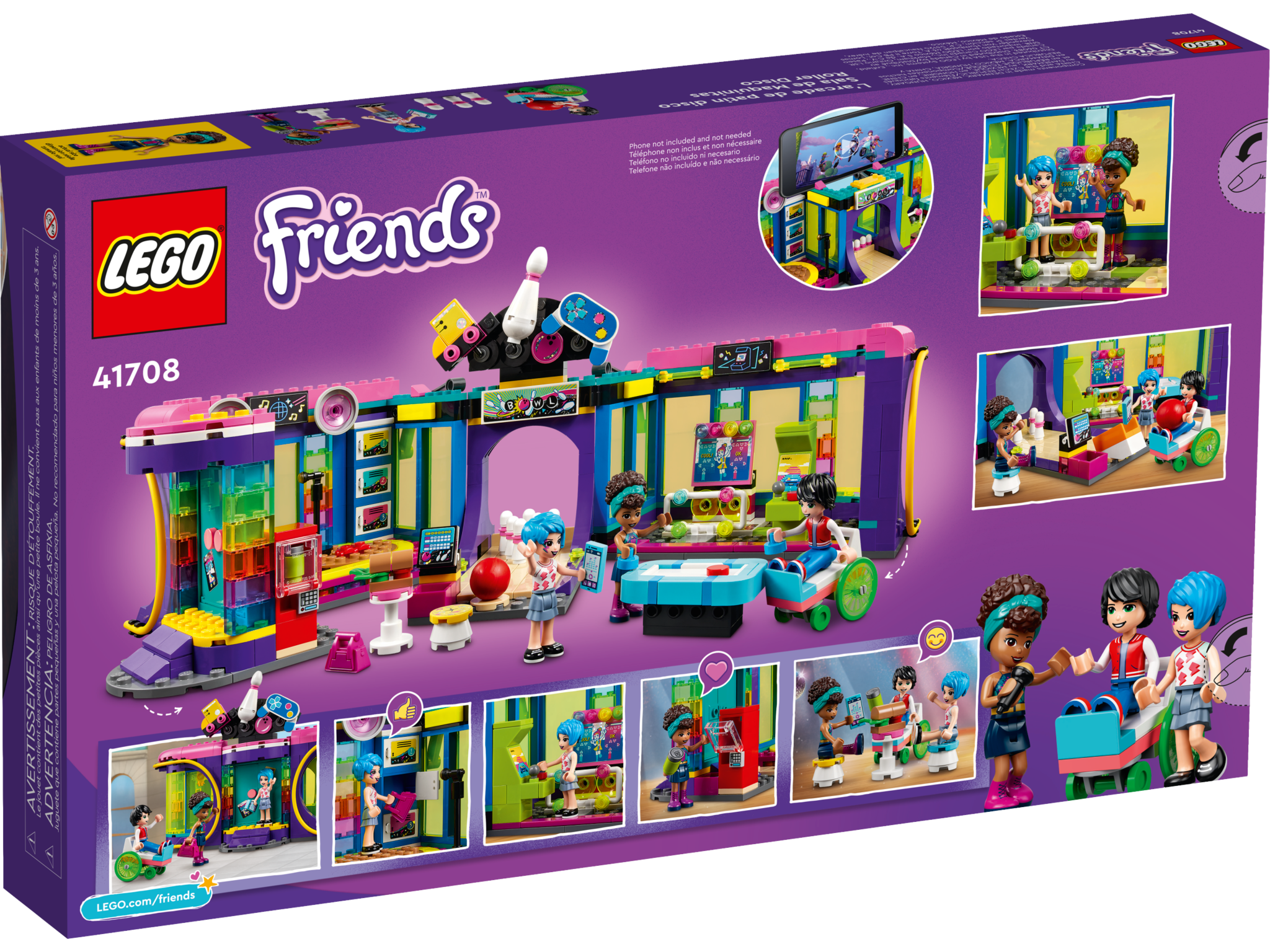 Lego Lego 41708 Friends - L’arcade de patin disco