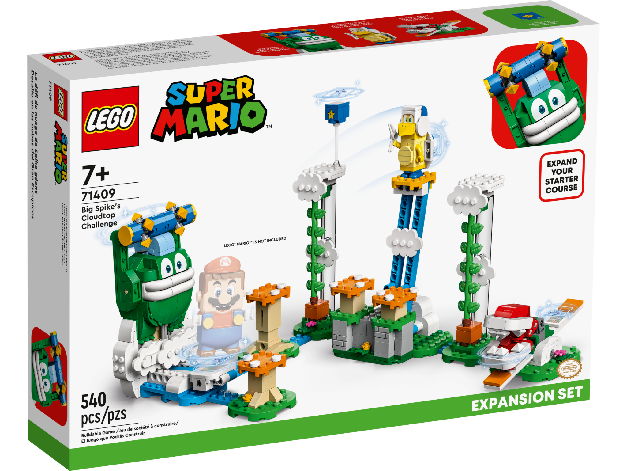 Lego Lego 71409 Super Mario - Ensemble d'extension : Le défi du nuage de Spike géant