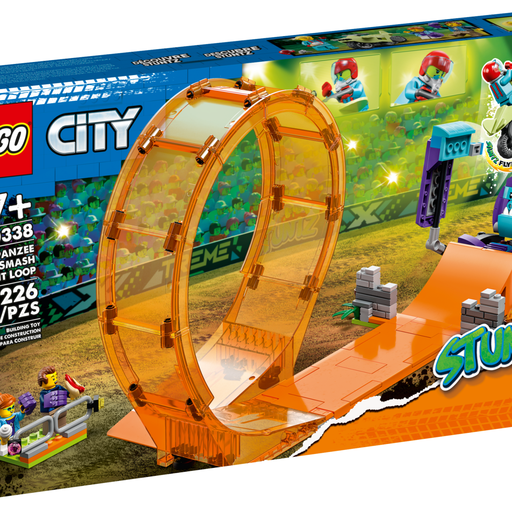 Lego *****Lego 60338 City - La boucle de cascades chimpanzé
