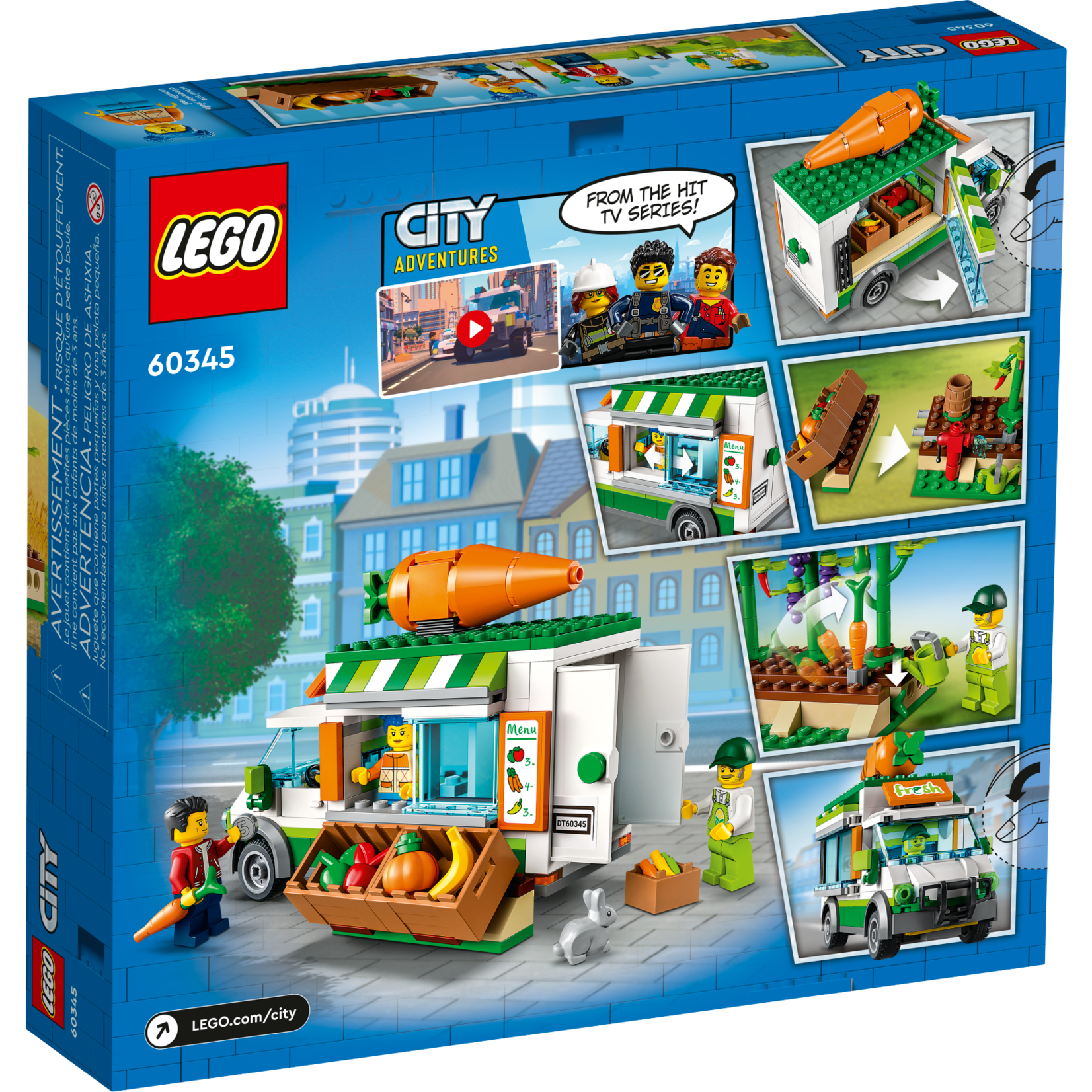 Lego *****Lego 60345 City - Le camion de marché des fermiers