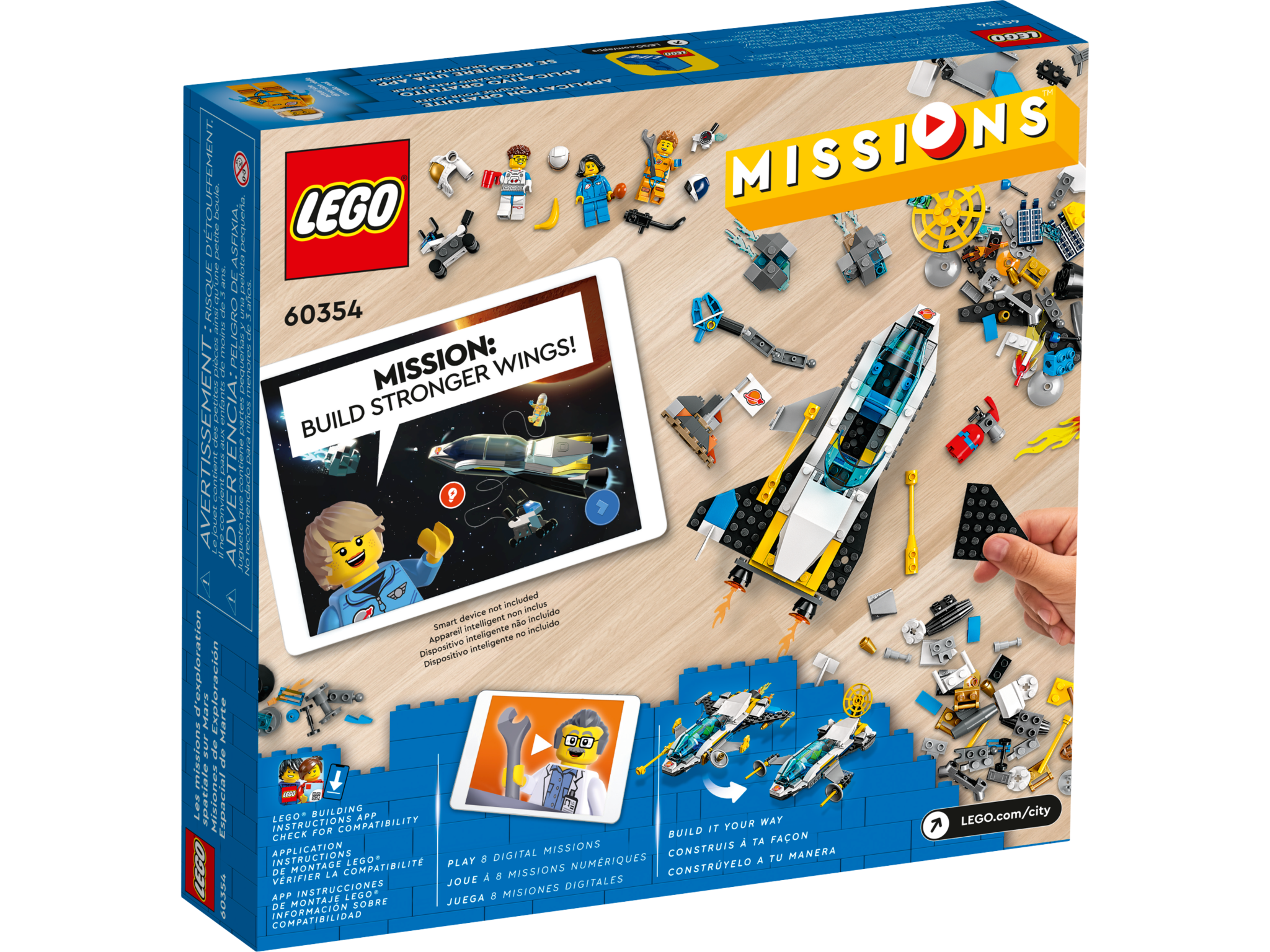 Lego *****Lego 60354 City - Les missions d’exploration spatiale sur Mars