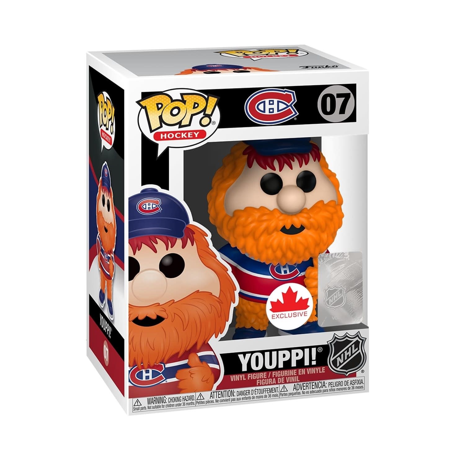 Funko Funko Pop! NHL Hockey 07 - Youppi! Canada Exclusive