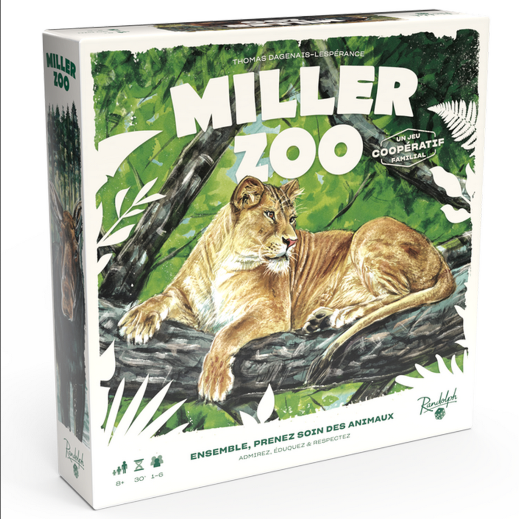 Randolph Miller Zoo - un jeu coopératif familial