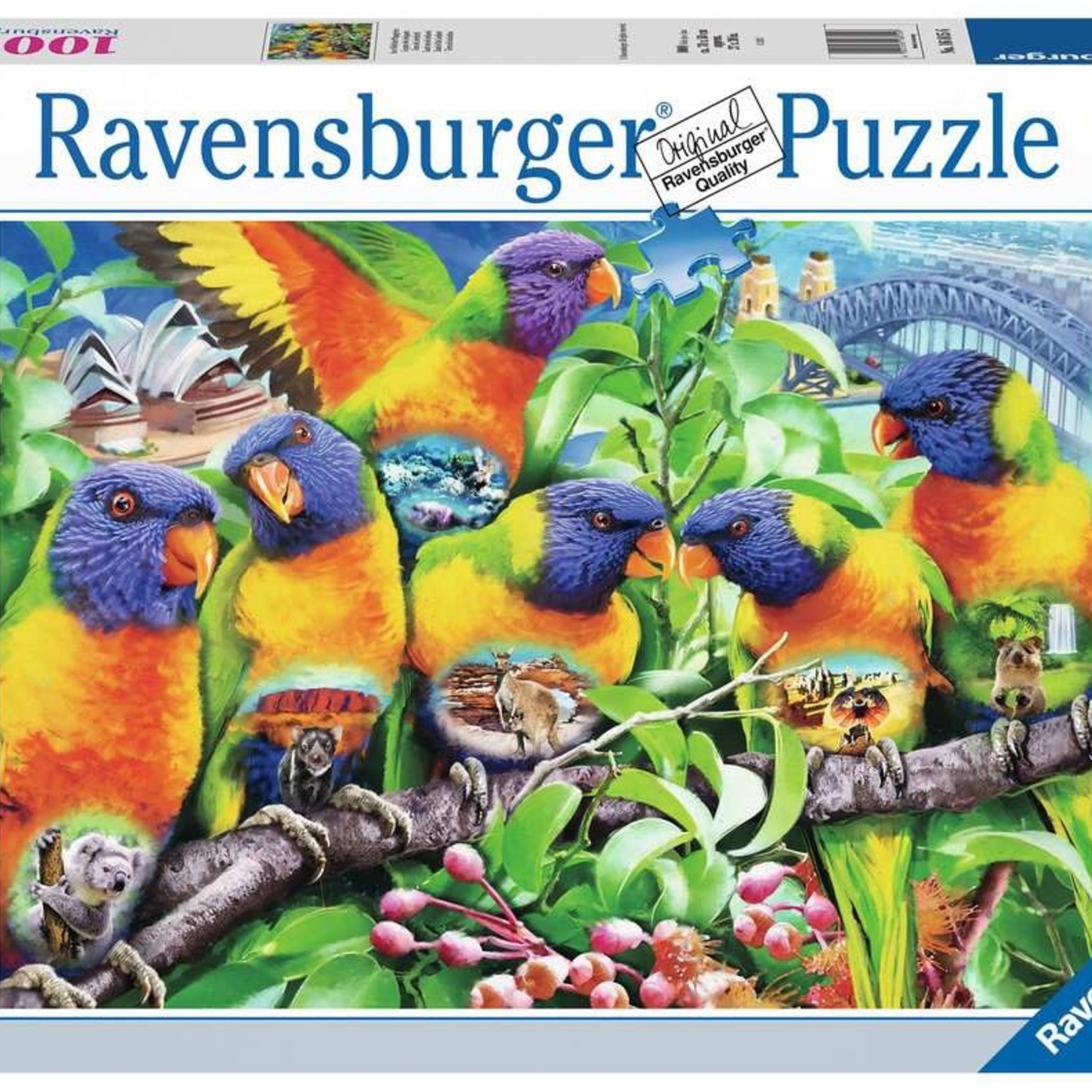 Ravensburger Ravensburger 1000 - Le pays des loriquets