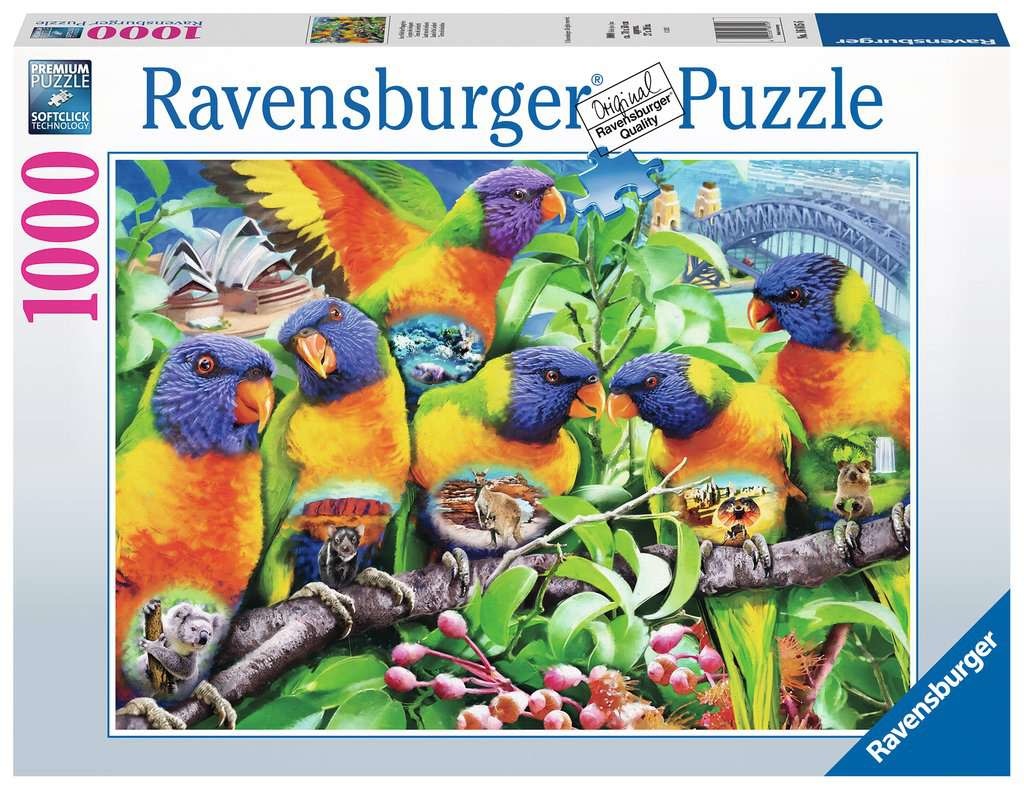 Ravensburger Ravensburger 1000 - Le pays des loriquets