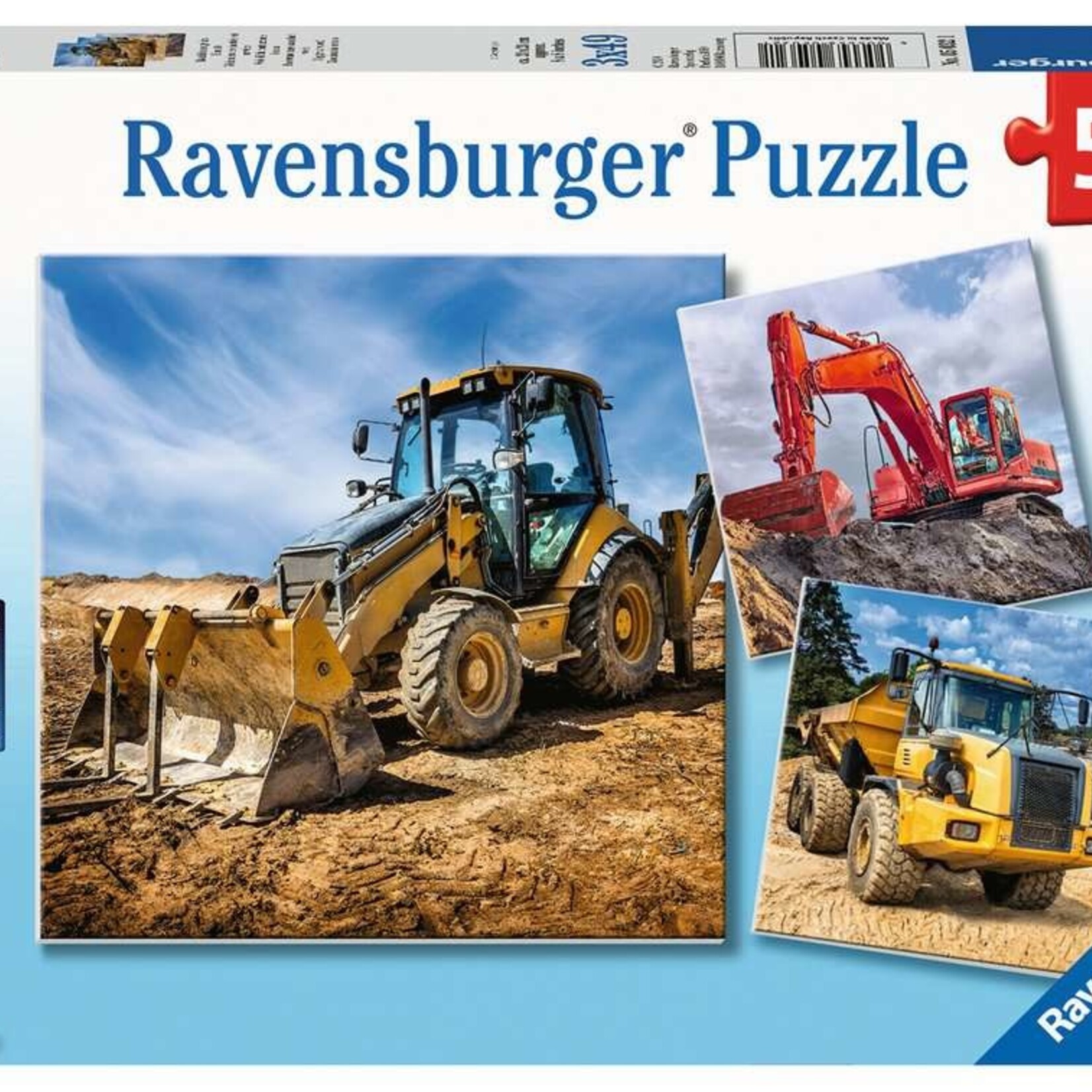 Ravensburger Ravens 3x49 - Véhicules de chantier en service
