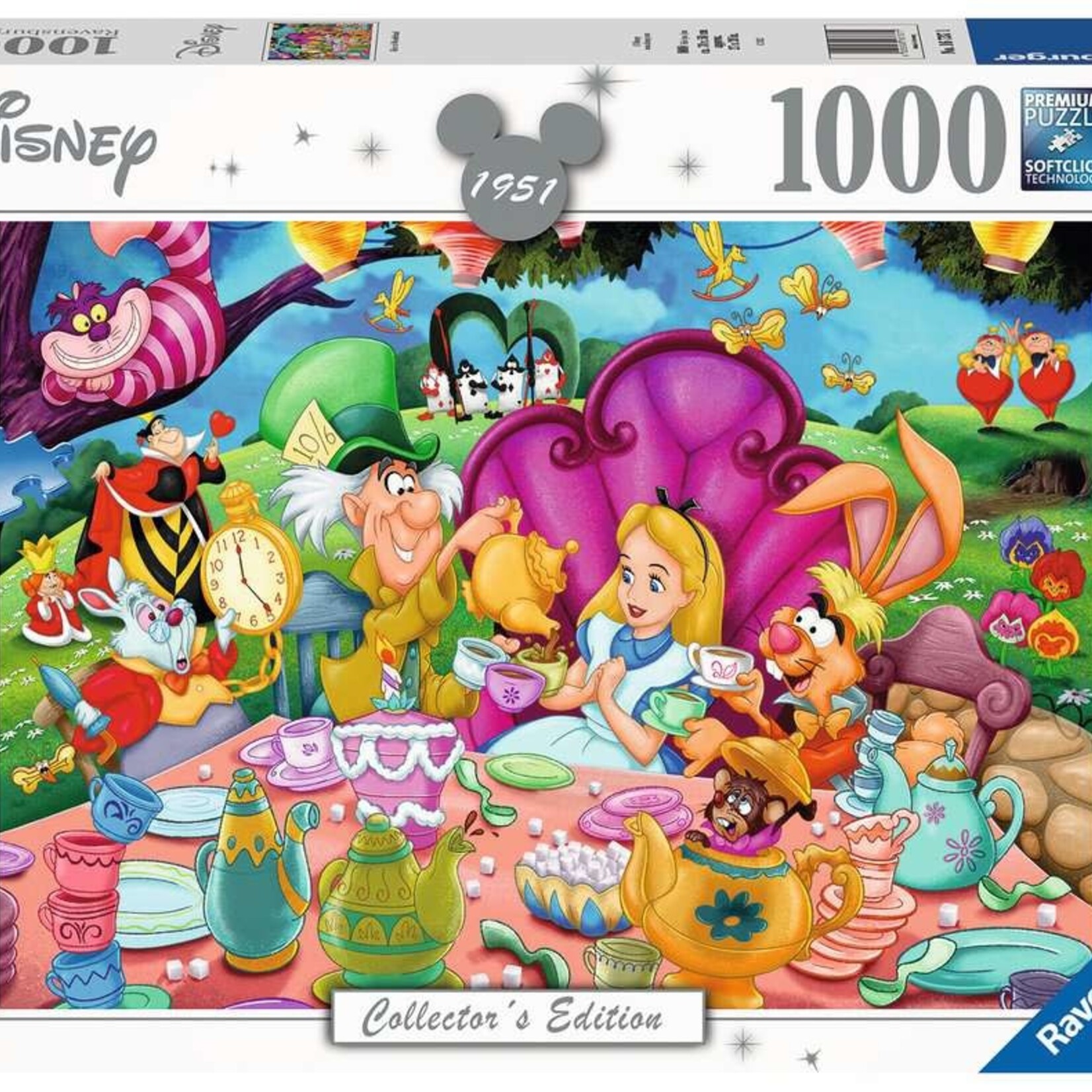 Ravensburger Ravensburger 1000 - Disney Collector's Edition : Alice au pays des merveilles