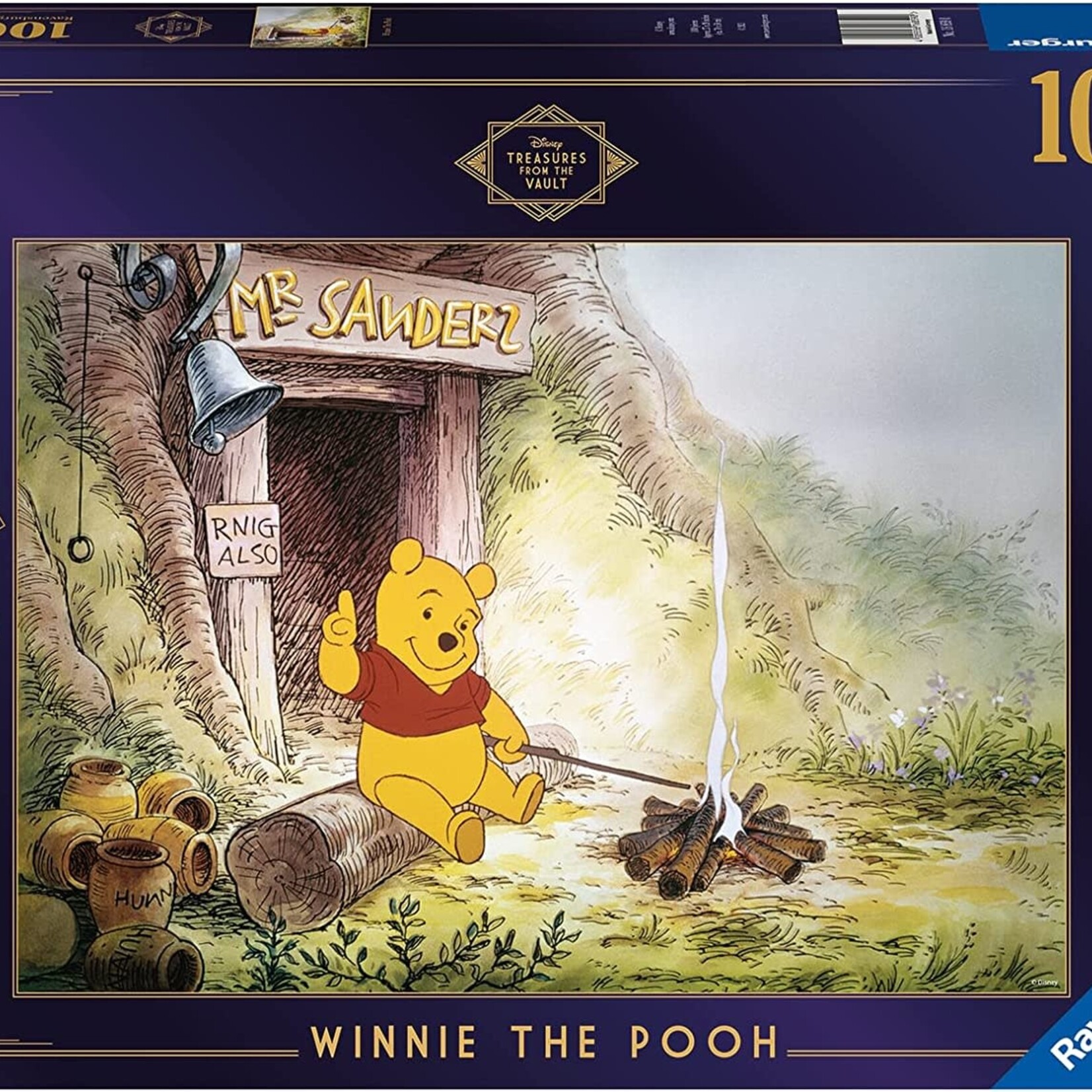 Ravensburger Ravensburger 1000 - Disney "Treasures from the Vault" : Winnie l'ourson