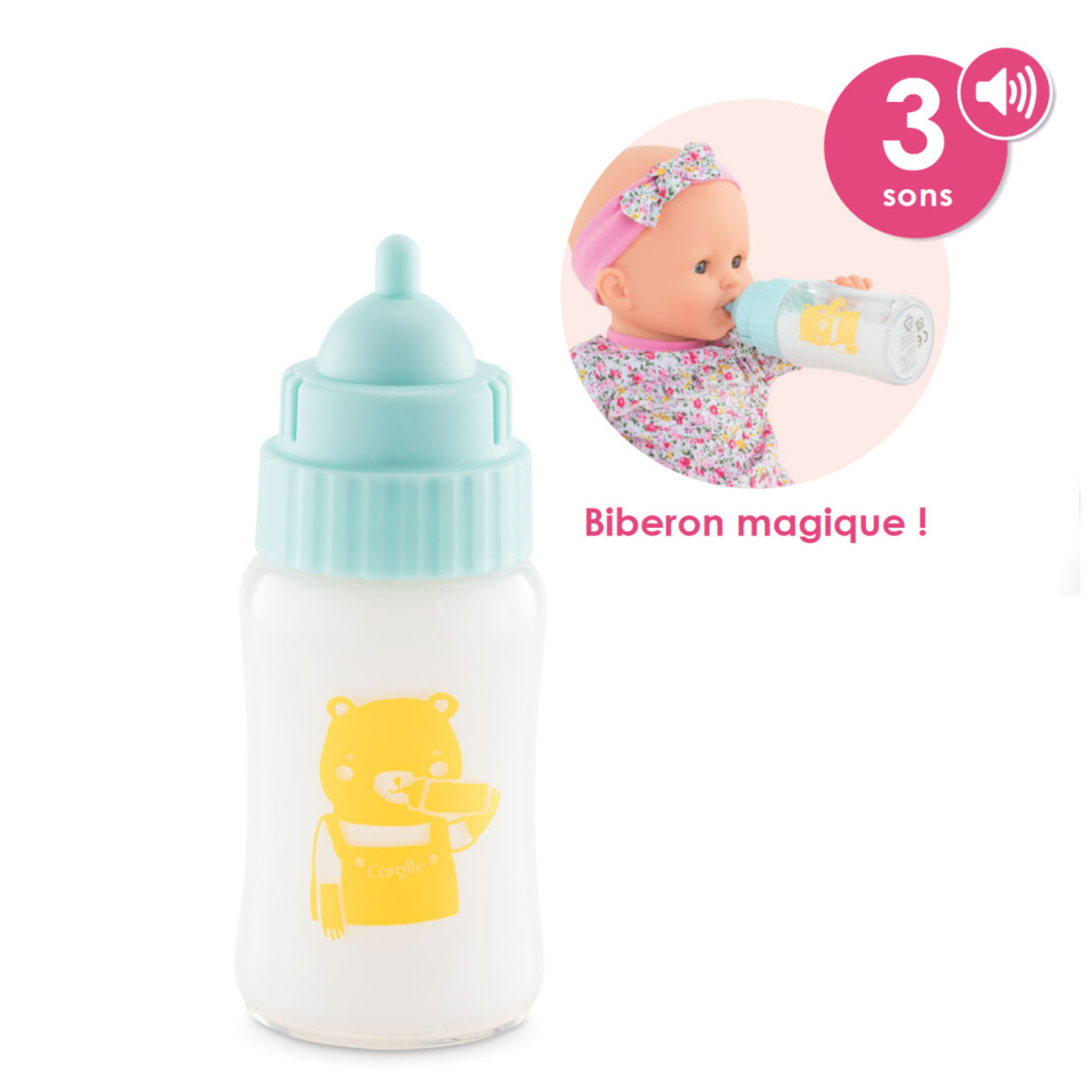 Corolle Corolle - Biberon sonore