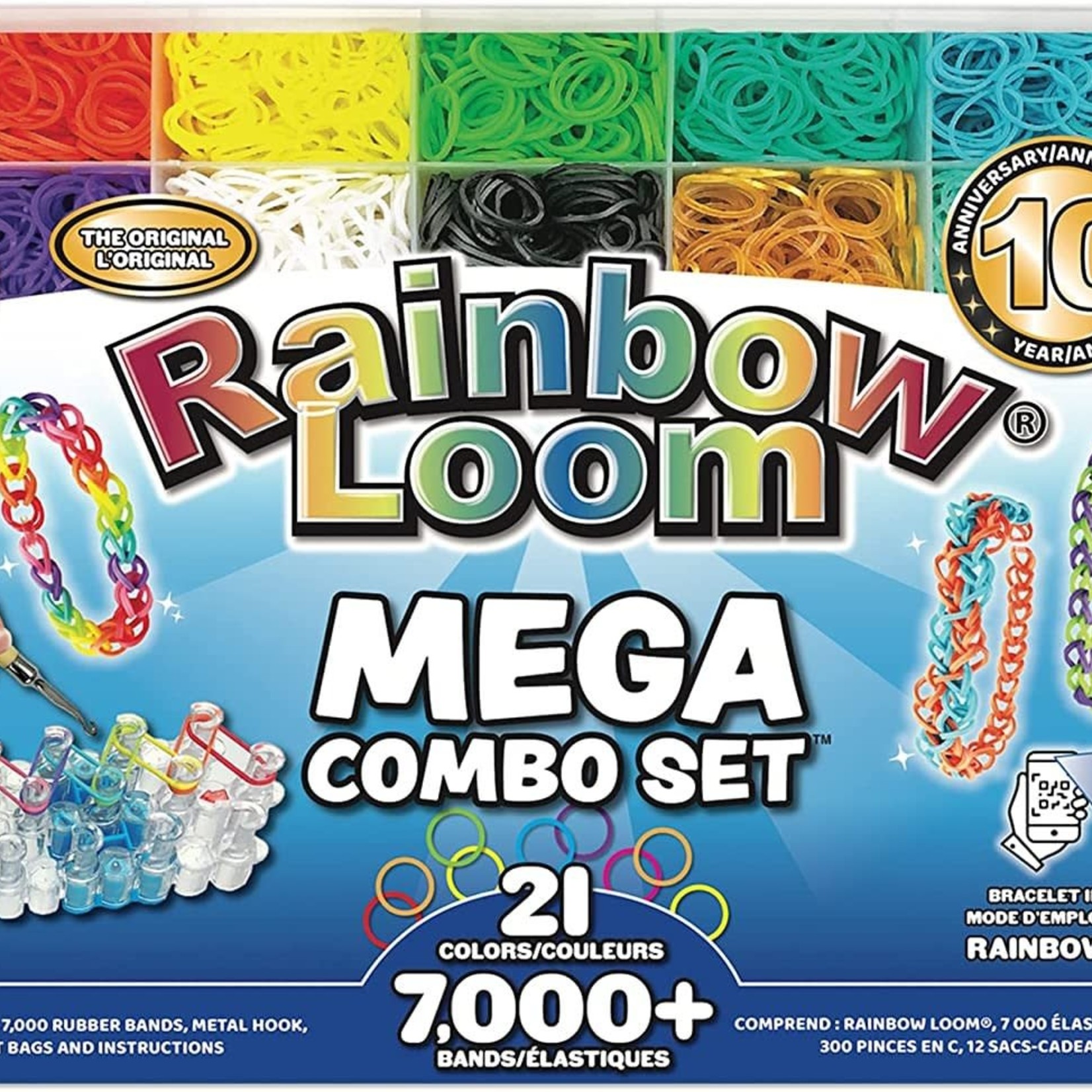 Rainbowloom Rainbow Loom - Méga combo