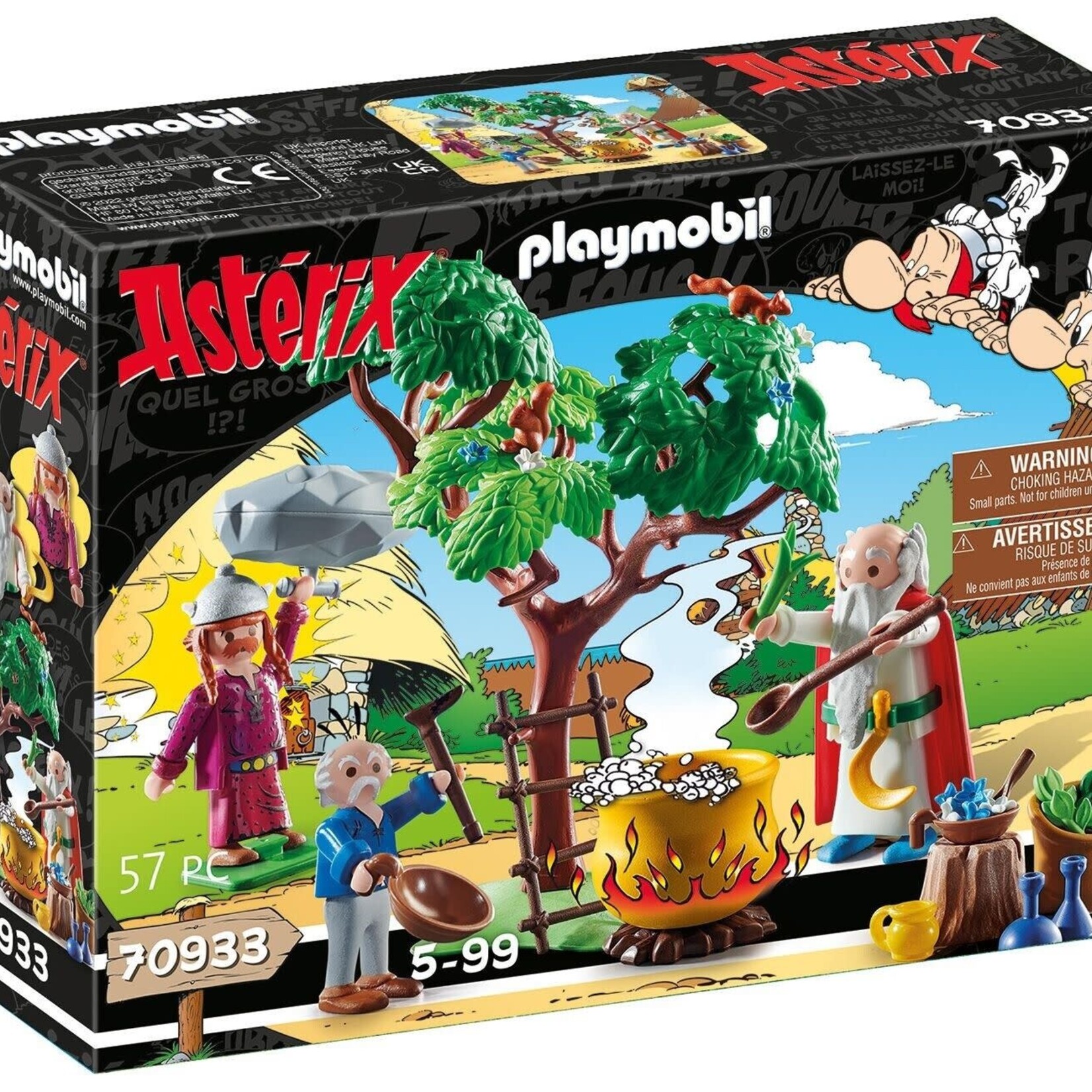Playmobil Playmobil Astérix 70933 - Panoramix et le chaudron de Potion Magique