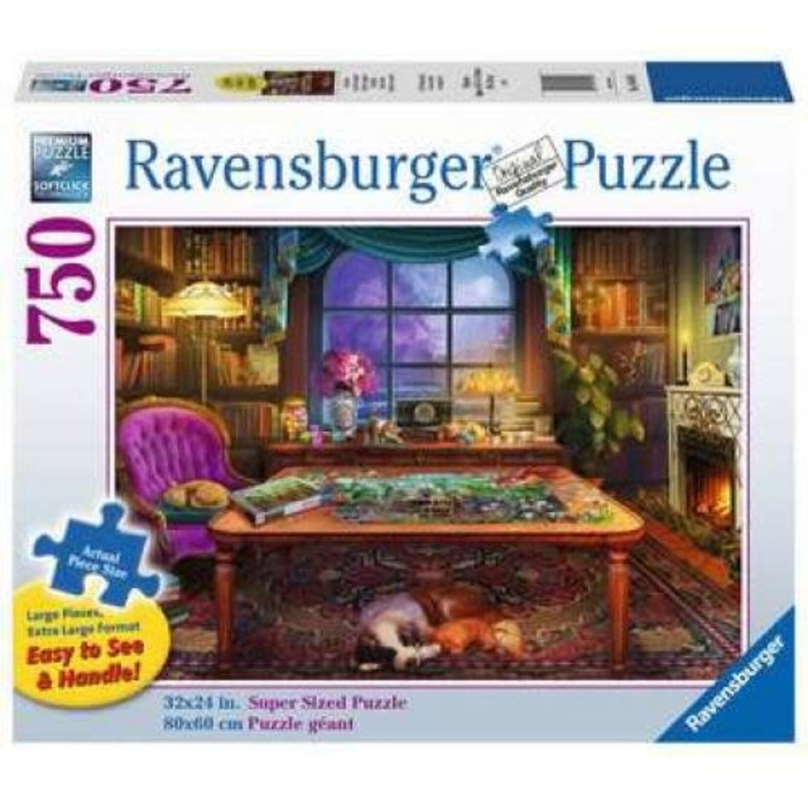 Ravensburger Ravens Géant 750 - La pièce du puzzleur