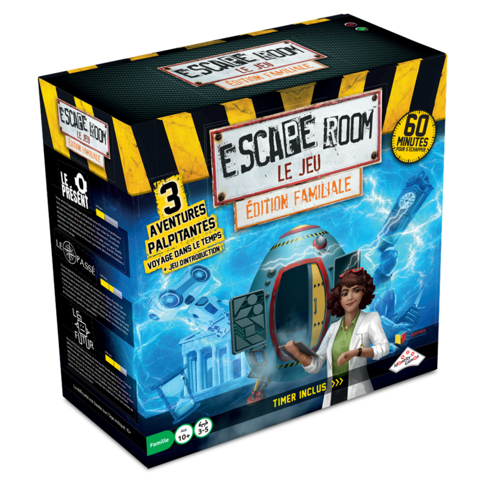 Escape Room Escape Room - Coffret familial #2 : Voyage dans le temps