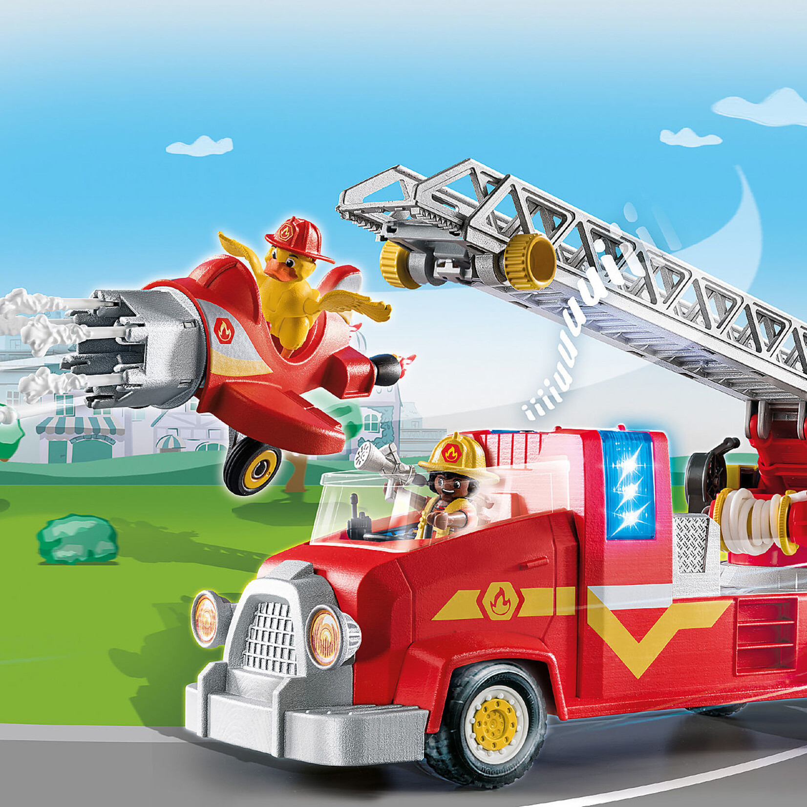 Playmobil 70911 - Duck on Call - Camion de pompier - Maitre des Jeux