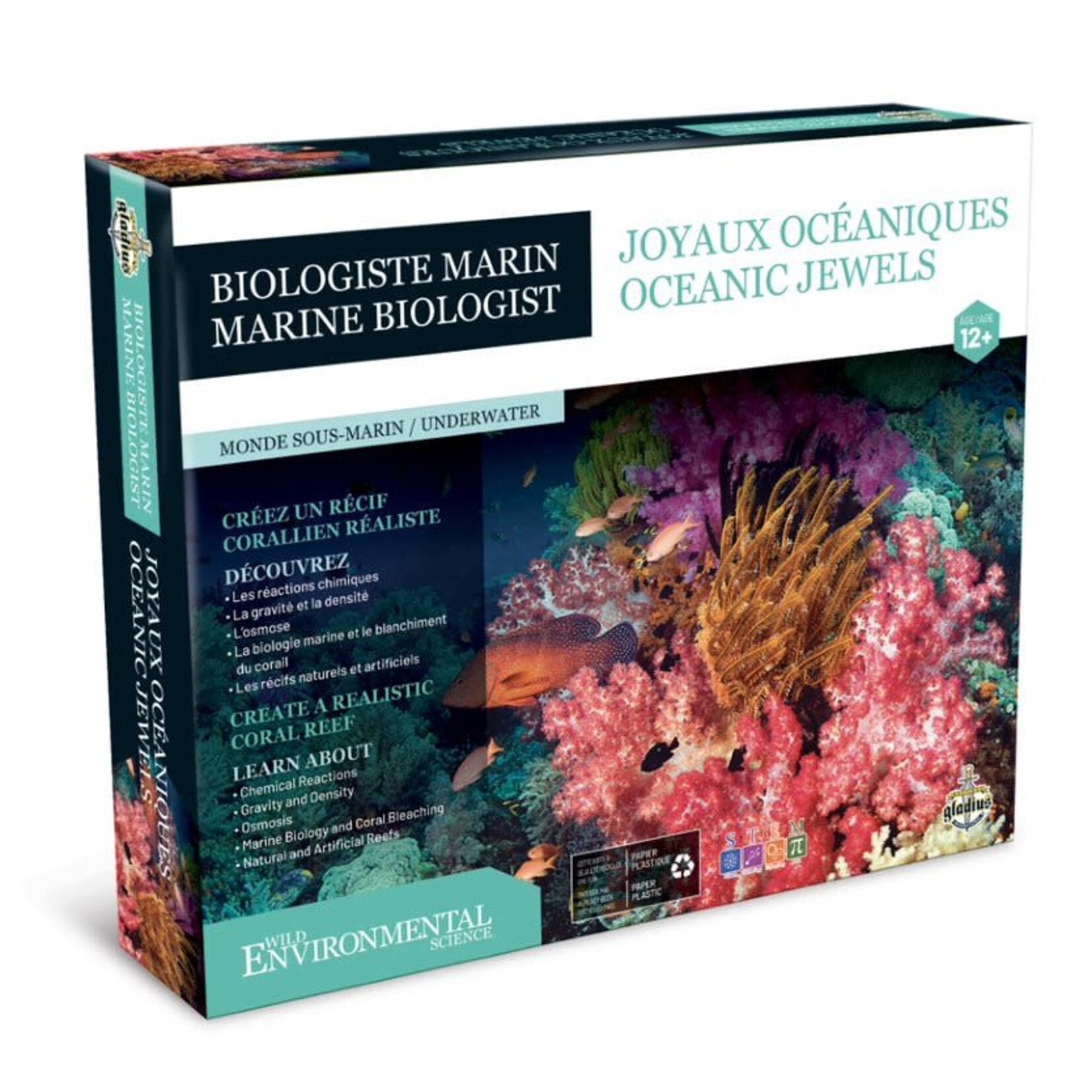 Gladius WES Biologiste marin - Joyaux océaniques