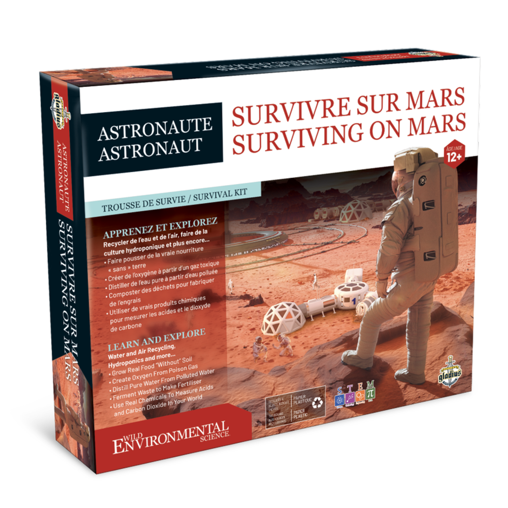 Gladius Wild Environmental Science Astronaute : Survivre sur Mars