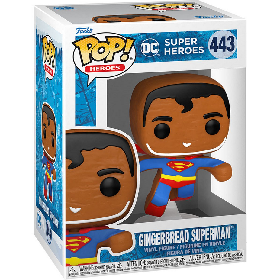 Funko Funko Pop! DC Super Heroes 443 - Gingerbread Superman