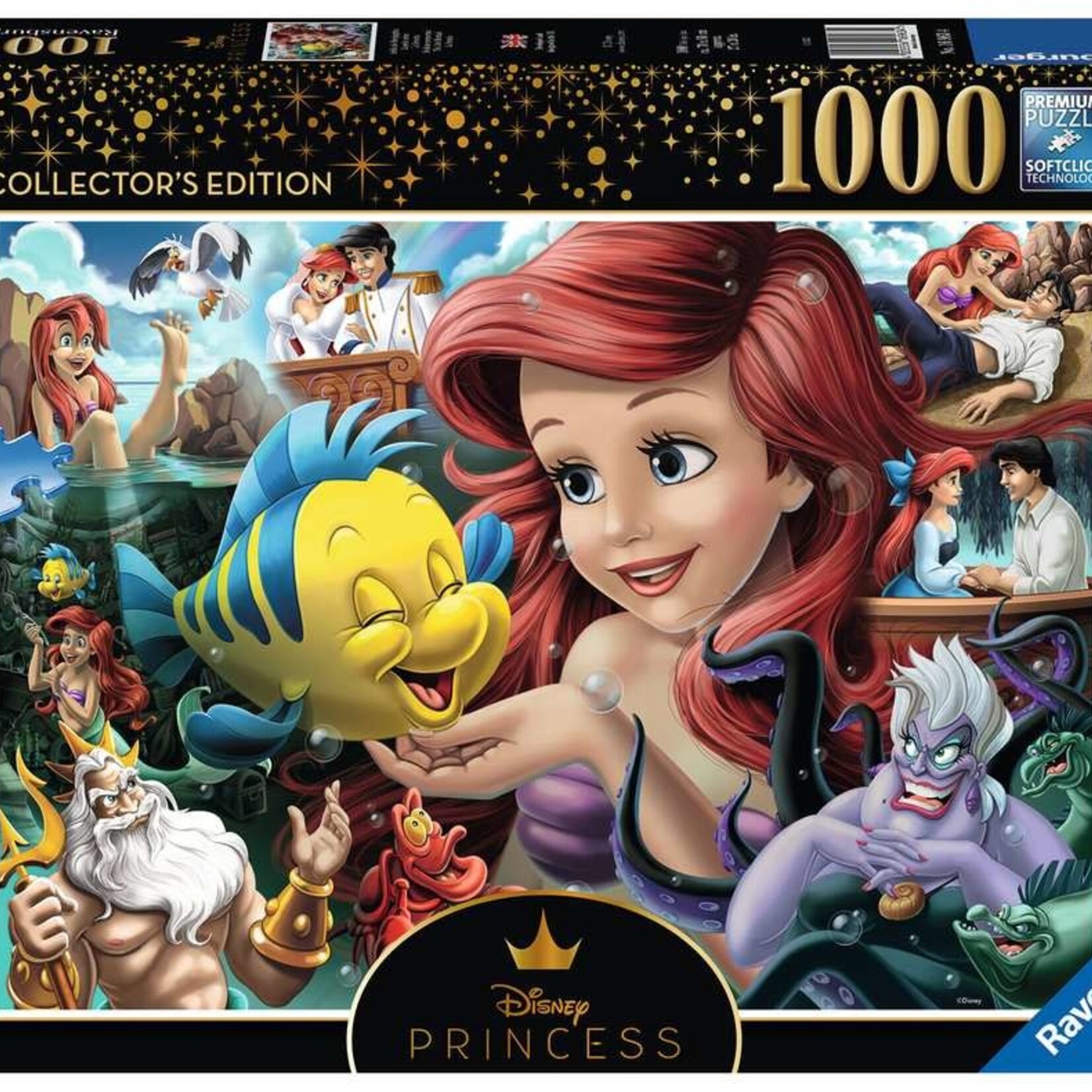 Ravensburger Ravensburger 1000 - Disney Princess Collector's Edition : La Petite Sirène