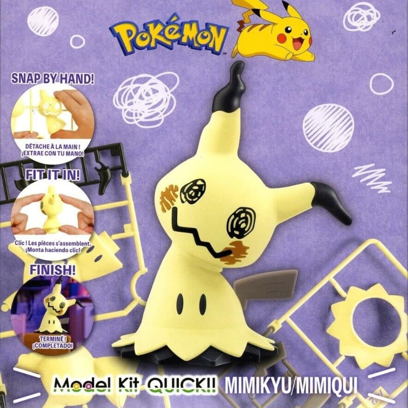 Bandai Bandai - Pokémon Model Kit QUICK!! #08 - Mimikyu/Mimiqui