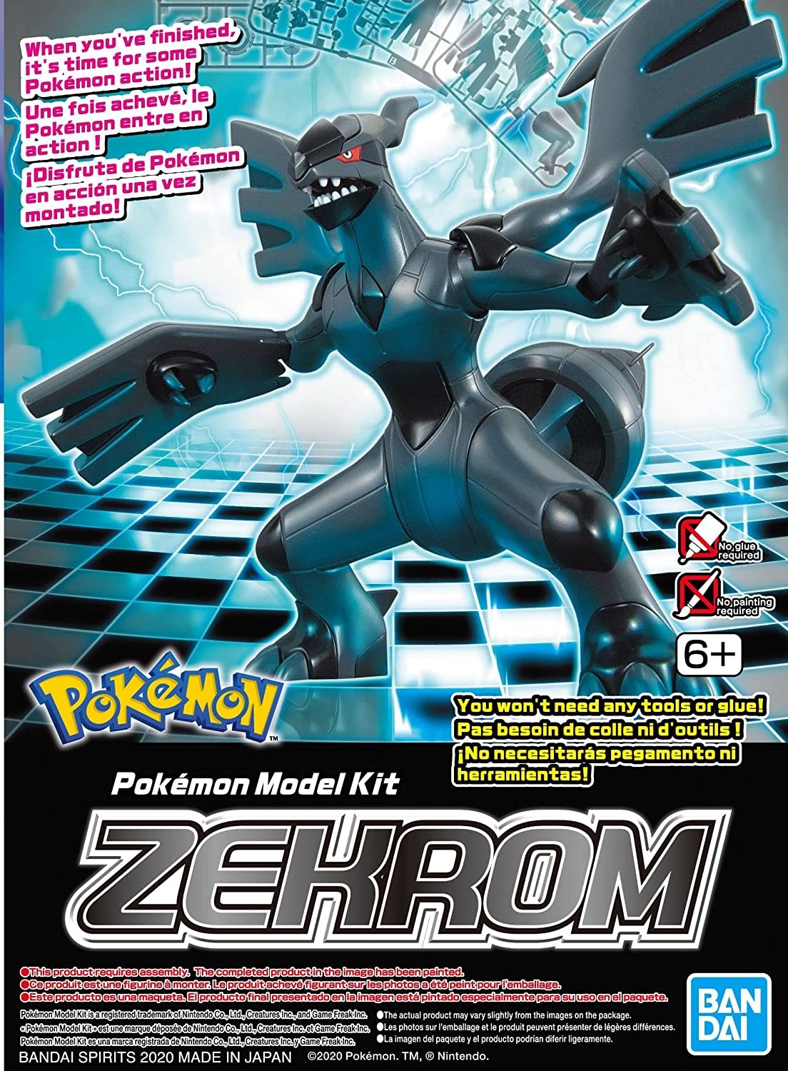 Bandai Bandai - Pokémon Model Kit - Zekrom