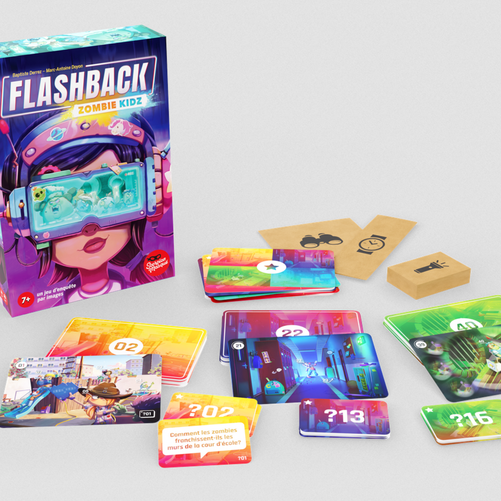Scorpion Masqué Flashback - Un Jeu d'Énigme Zombie Kidz