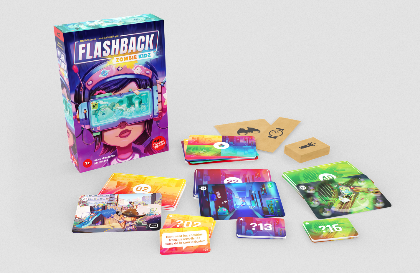 Scorpion Masqué Flashback - Un Jeu d'Énigme Zombie Kidz