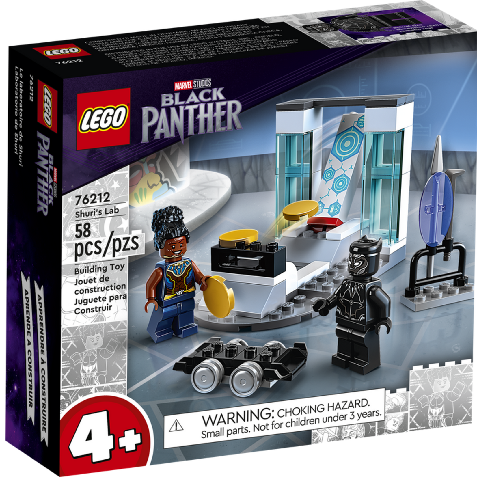Lego *****Lego 76212 Black Panther - Le laboratoire de Shuri