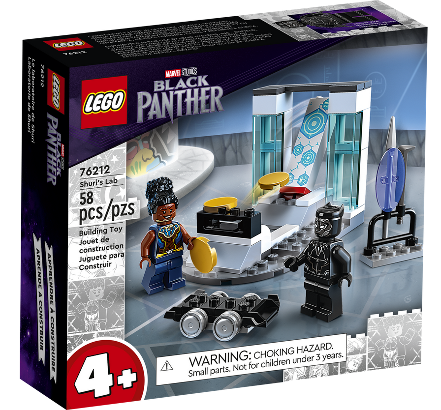 Lego Lego 76212 Black Panther - Le laboratoire de Shuri