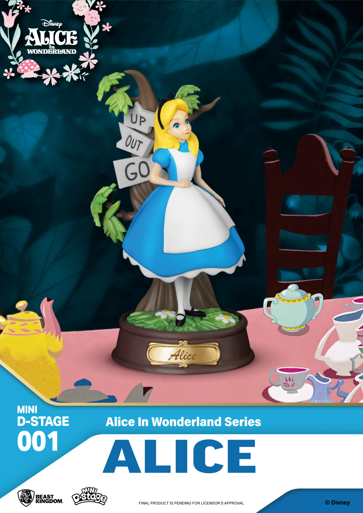 Beast Kingdom Beast Kingdom - Alice in Worderland - Alice Mini D-Stage