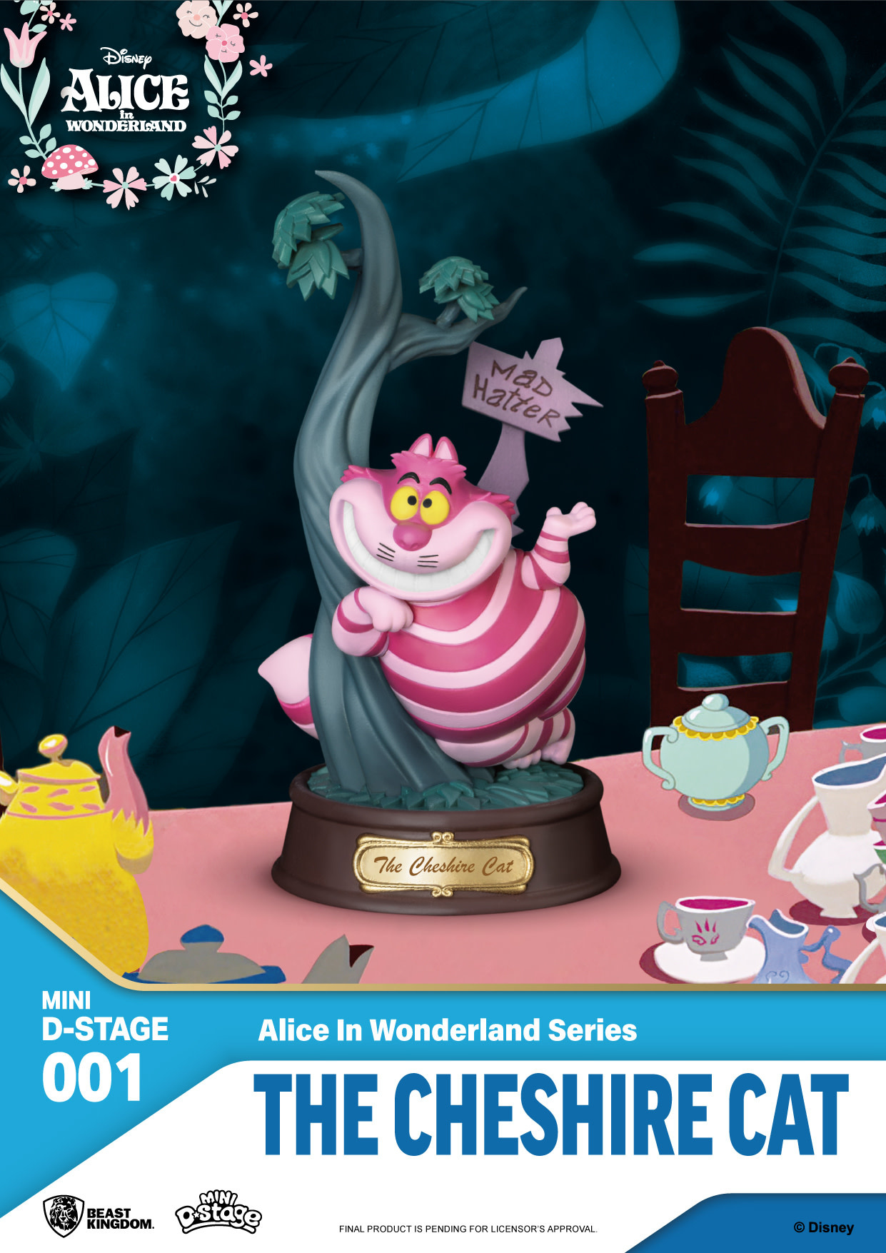 Beast Kingdom Beast Kingdom - Alice in Worderland - The Cheshire Cat Mini D-Stage