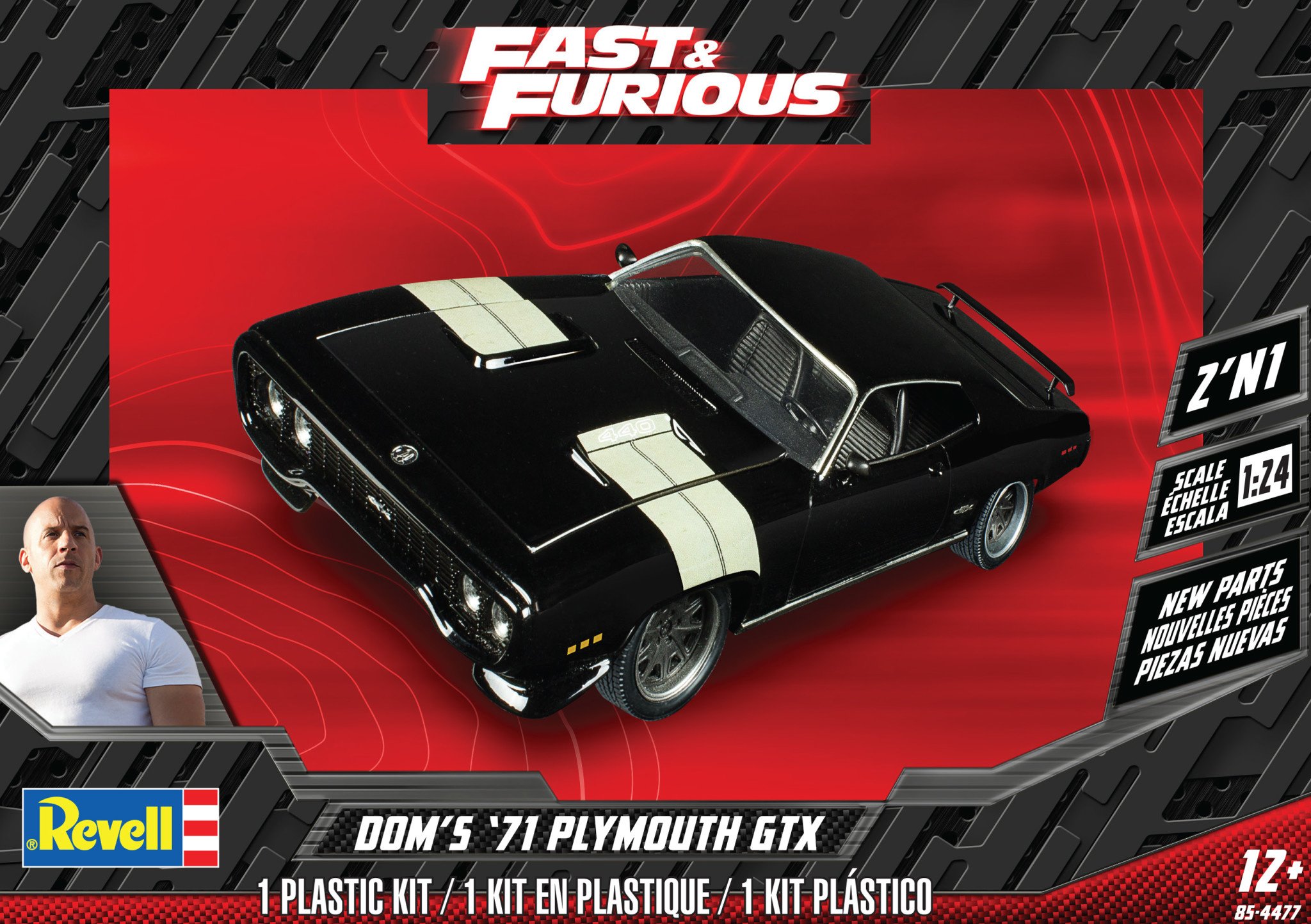 Revell Revell - Fast and Furious Dom's 71 Plymouth GTX