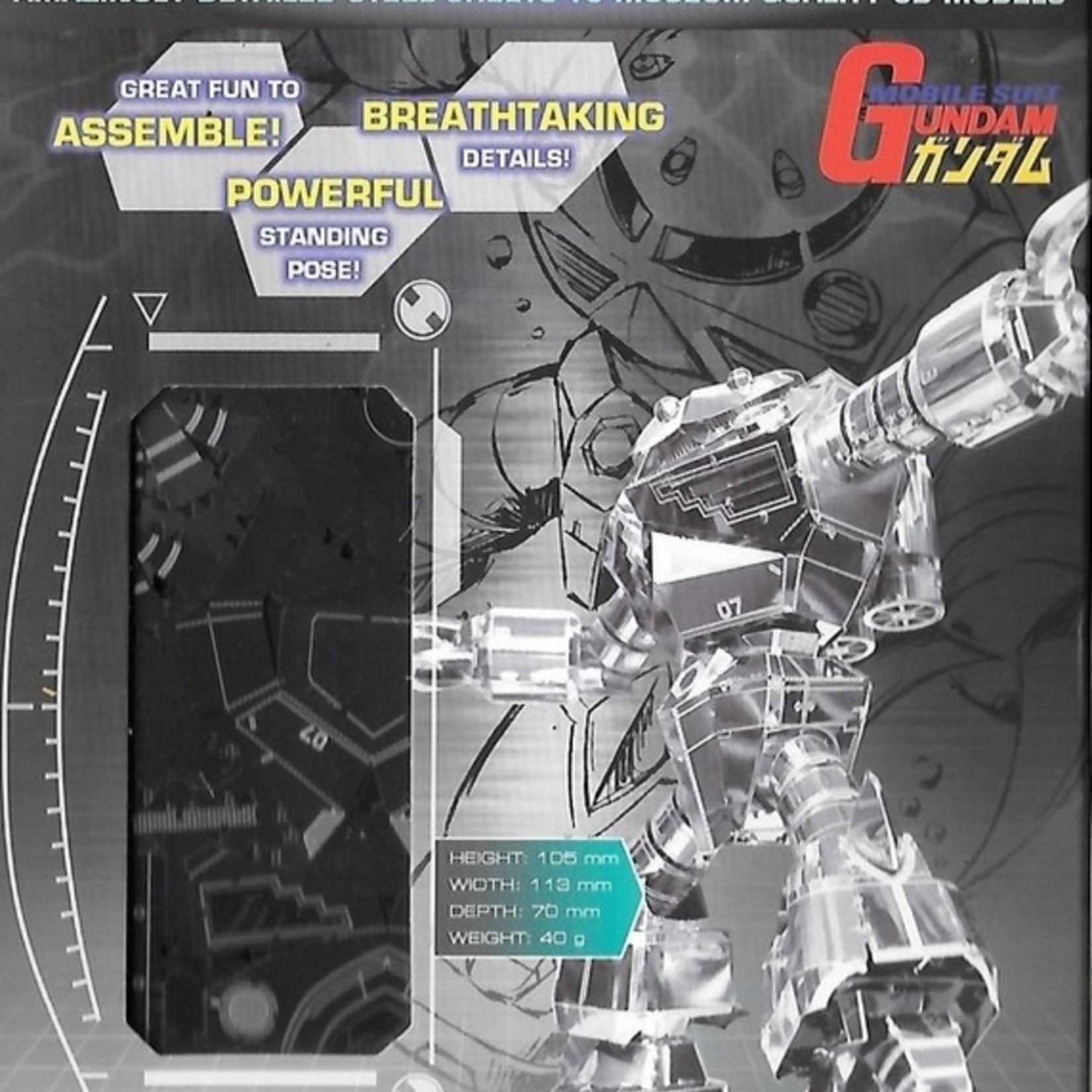 Metal Earth Metal Earth ICONX - Gundam : MSM-07 Z'Gok