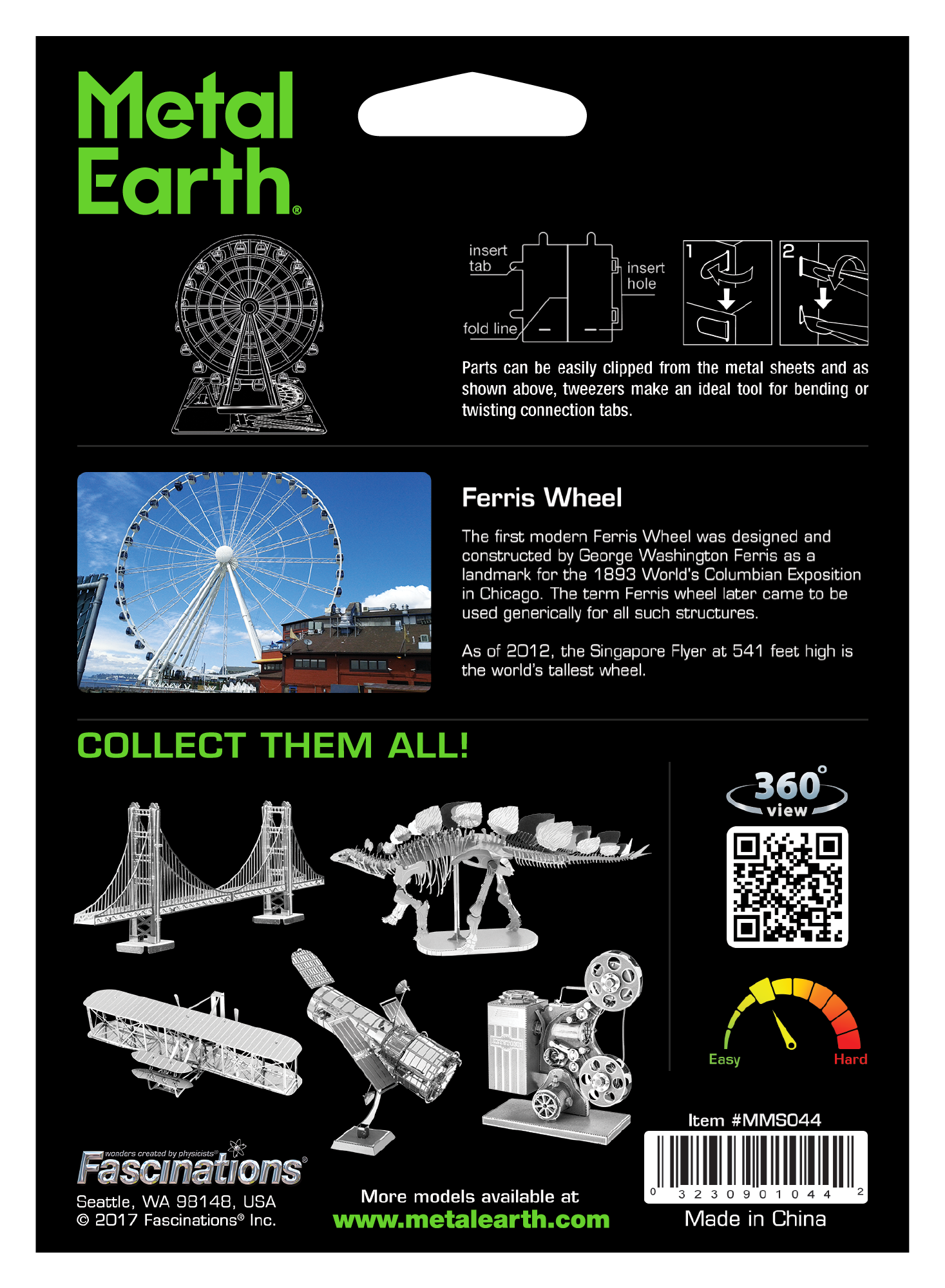 Metal Earth Metal Earth - Ferris Wheel